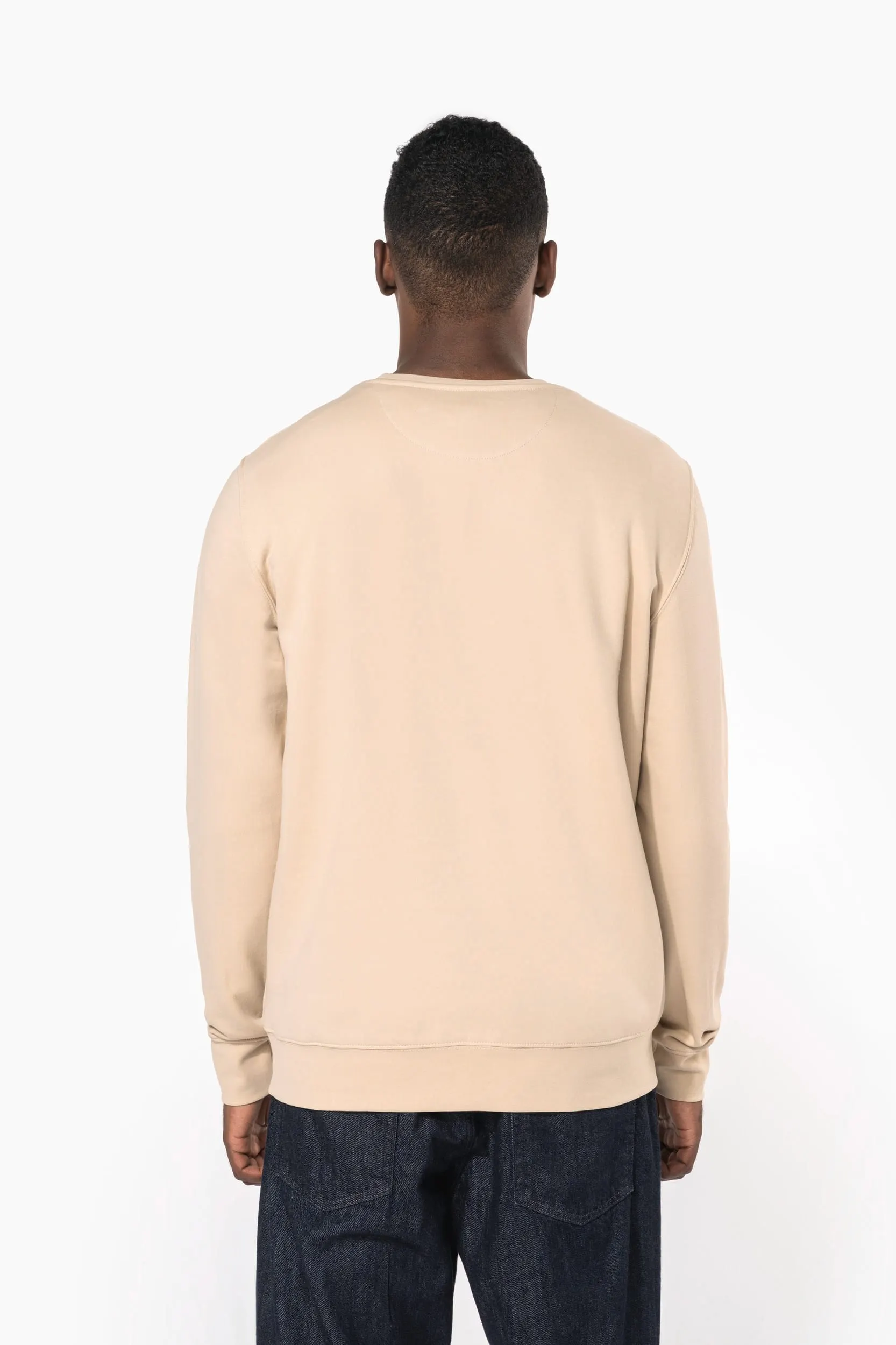 Sudadera ecorresponsable de cuello redondo unisex