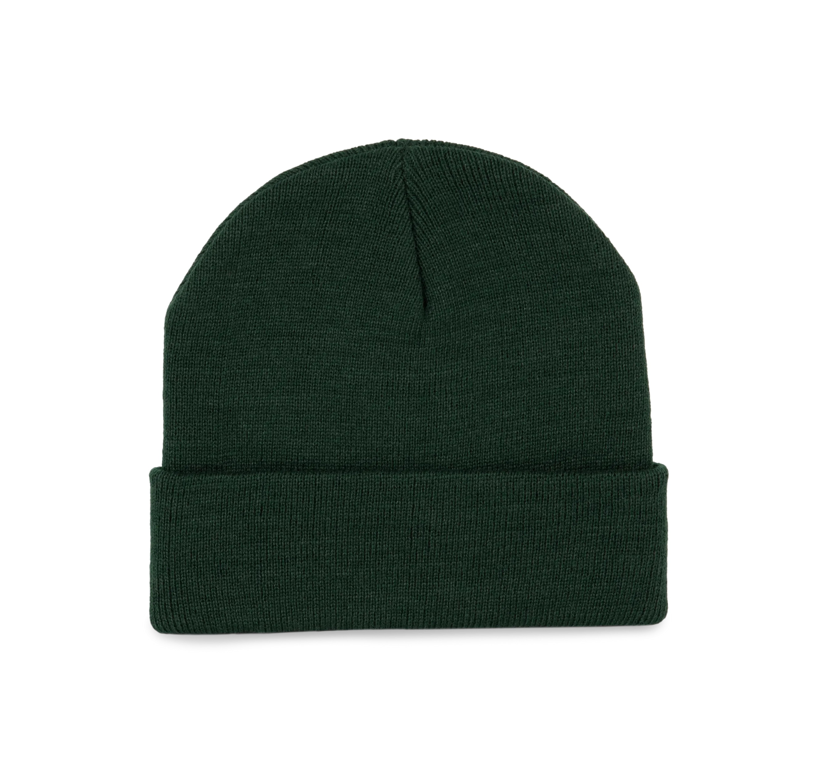 Gorro punto reciclado con dobladillo