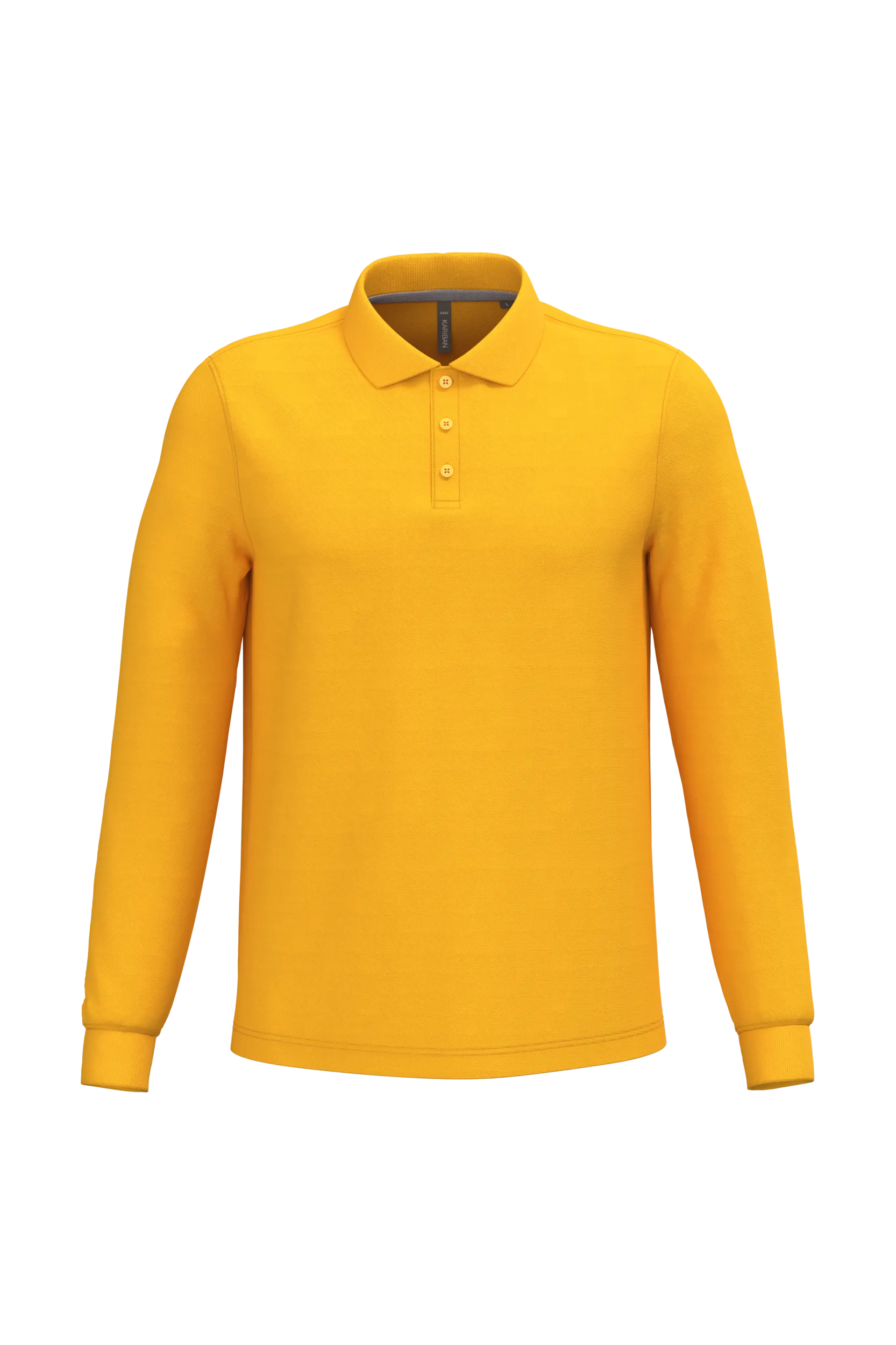 Polo manga larga hombre