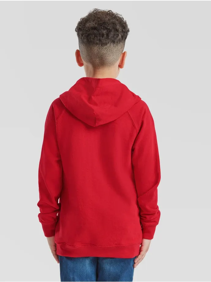 SUDADERA INFANTIL FRUIT OF THE LOOM LIGHTWEIGHT HOODED SWEAT