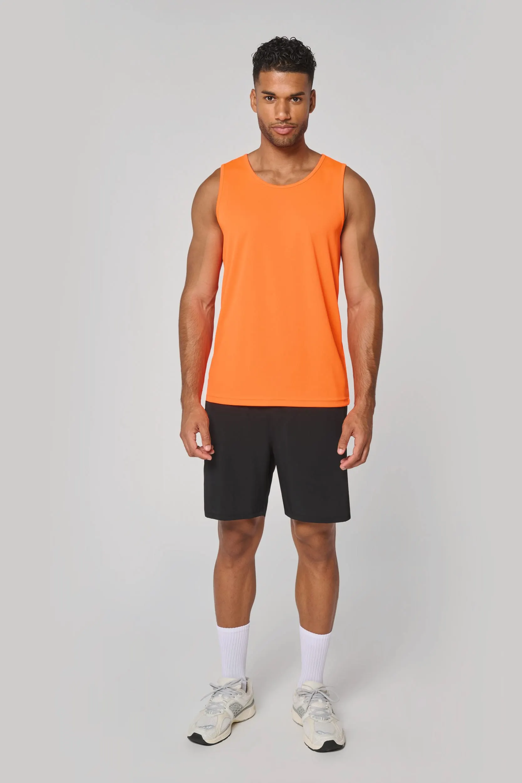 Camiseta de deporte tirantes hombre