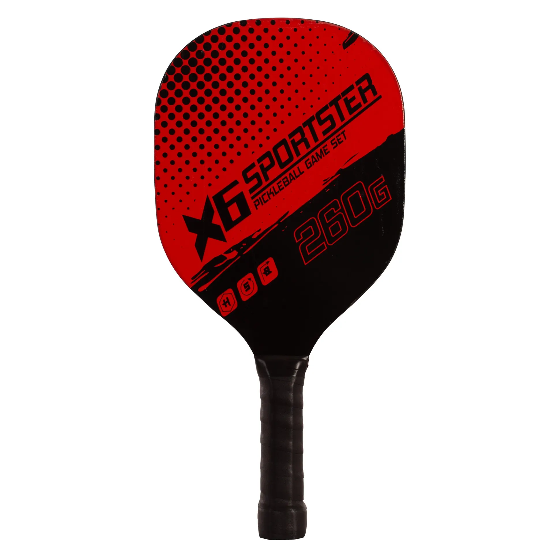 SET DE 2 PALAS PICKLEBALL MADERA CON 4 PELOTAS