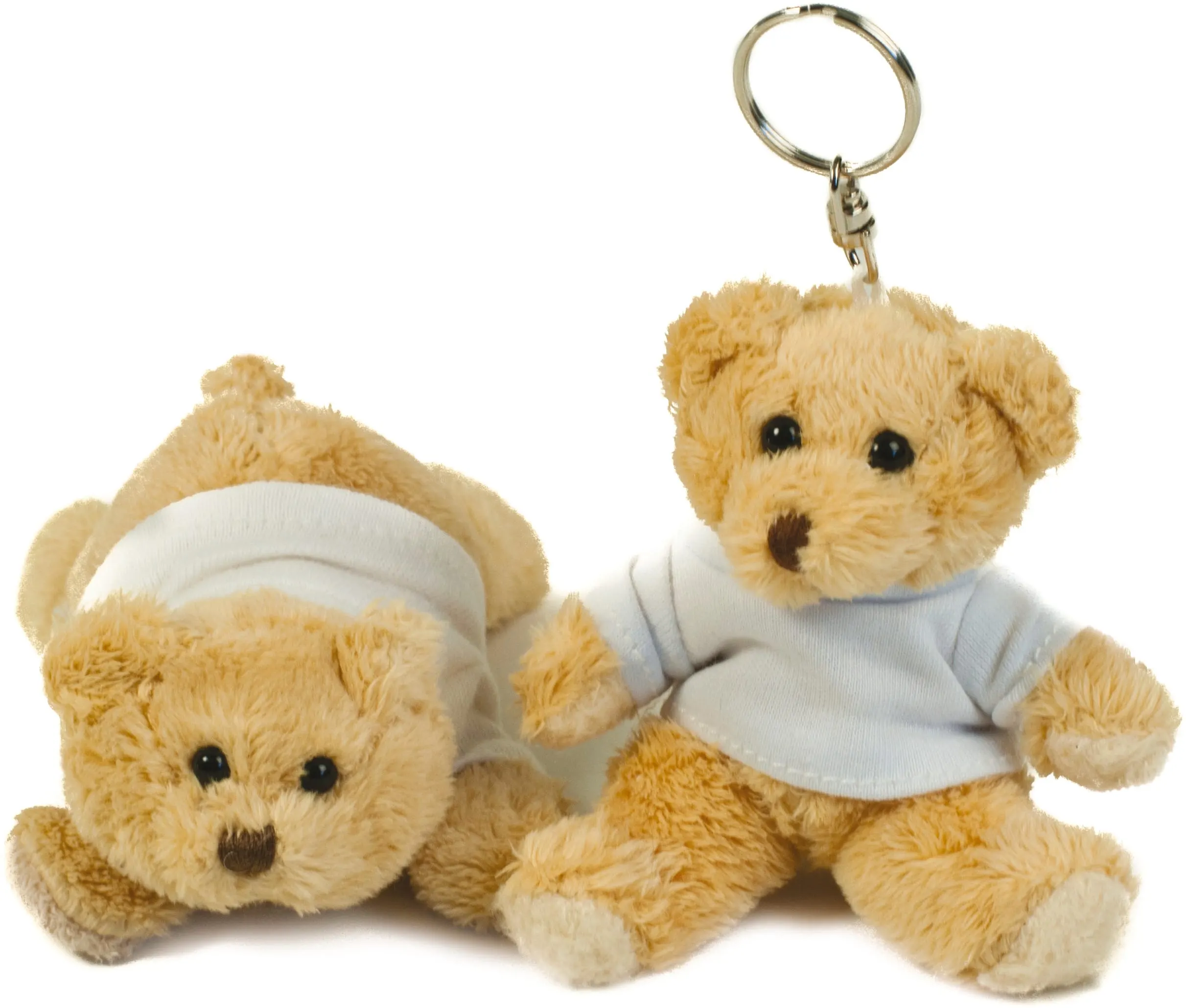 Llavero con oso de peluche Binx