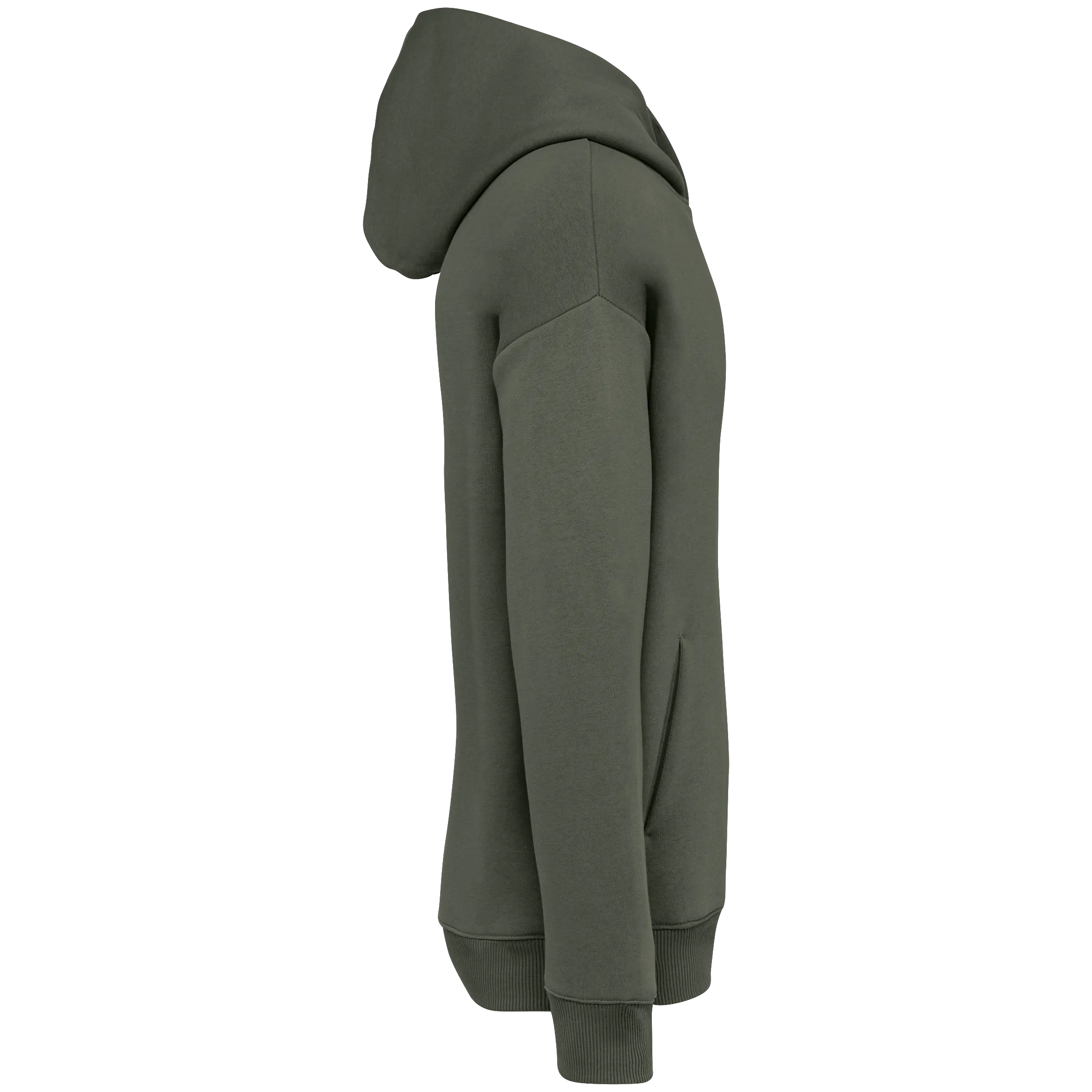 Sudadera ecorresponsable con capucha oversize unisex