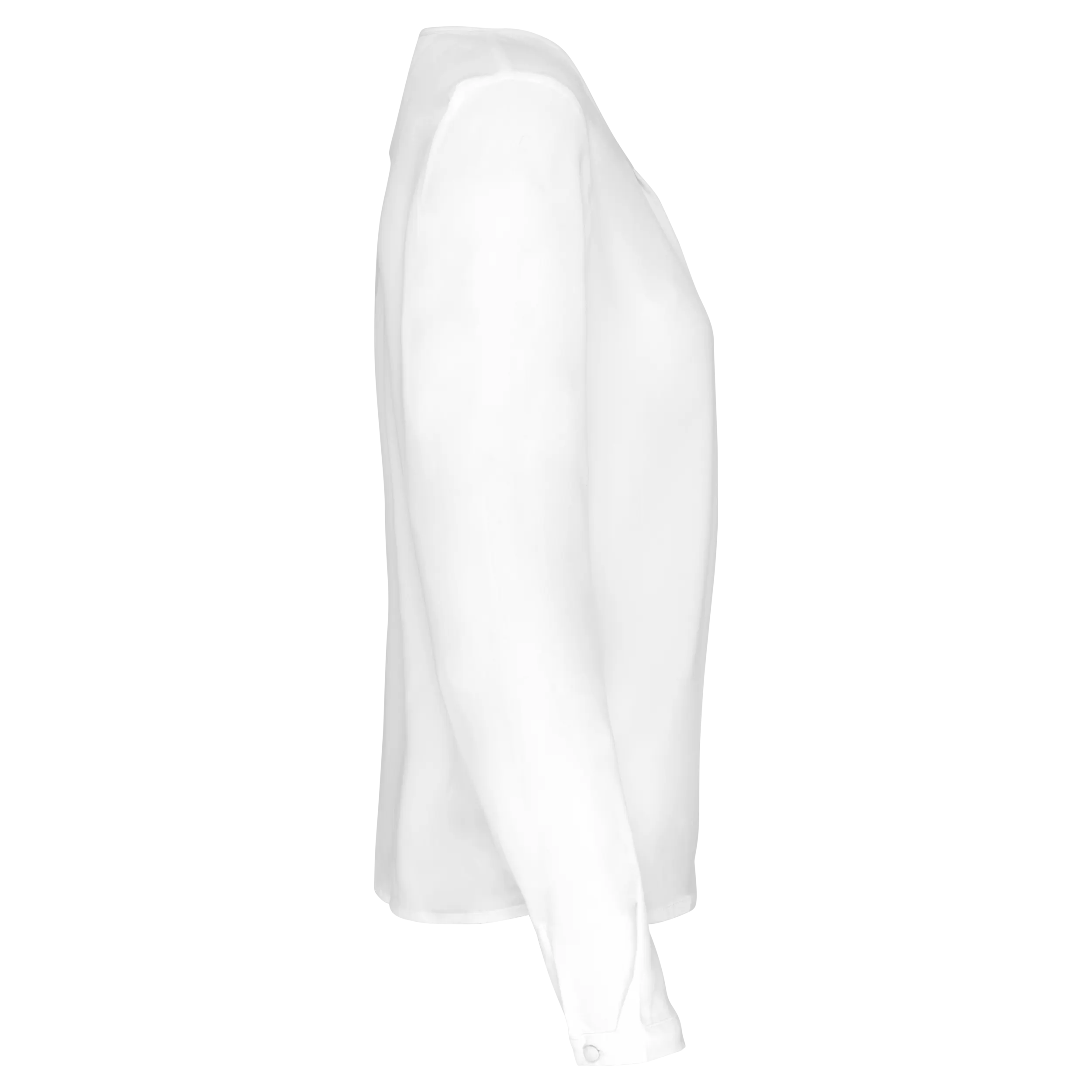 Blusa crepe manga larga mujer