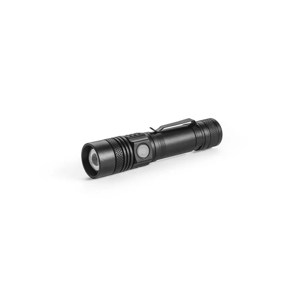 UNGAR. Linterna de aluminio reciclado (100% rAL) recargable de 5 W