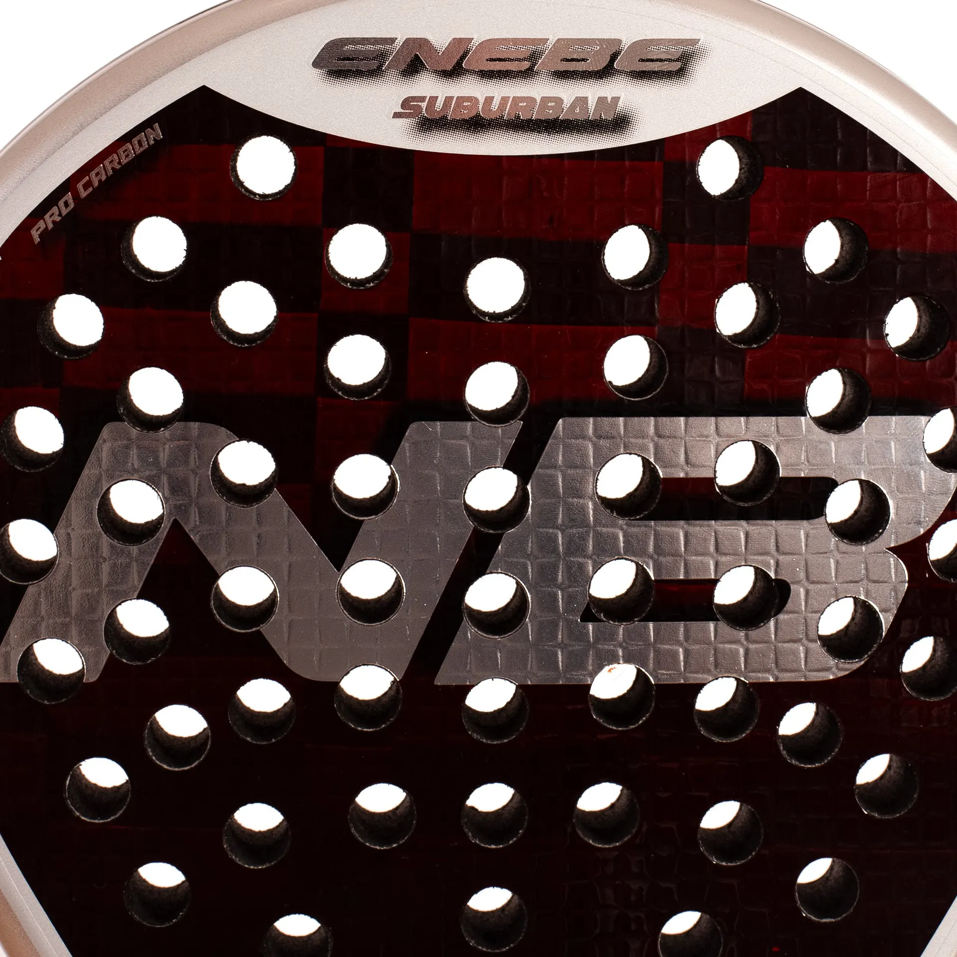 PALA DE PÁDEL ENEBE SUBURBAN RED 12K