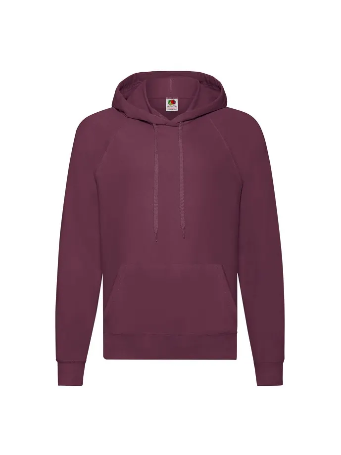 SUDADERA FRUIT OF THE LOOM LIGHTWEIGHT HOODED SWEAT