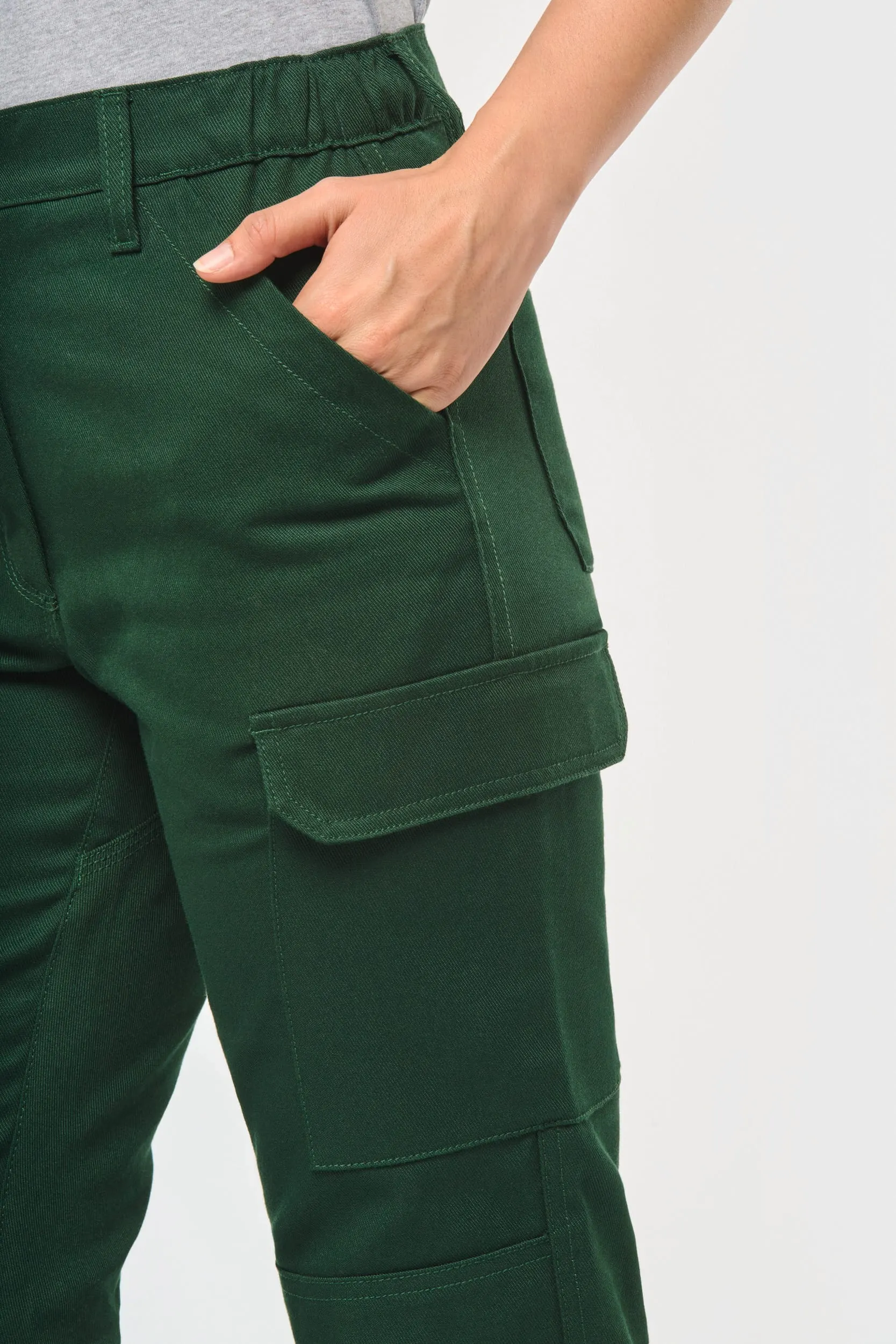 Pantalón de trabajo multibolsillos mujer