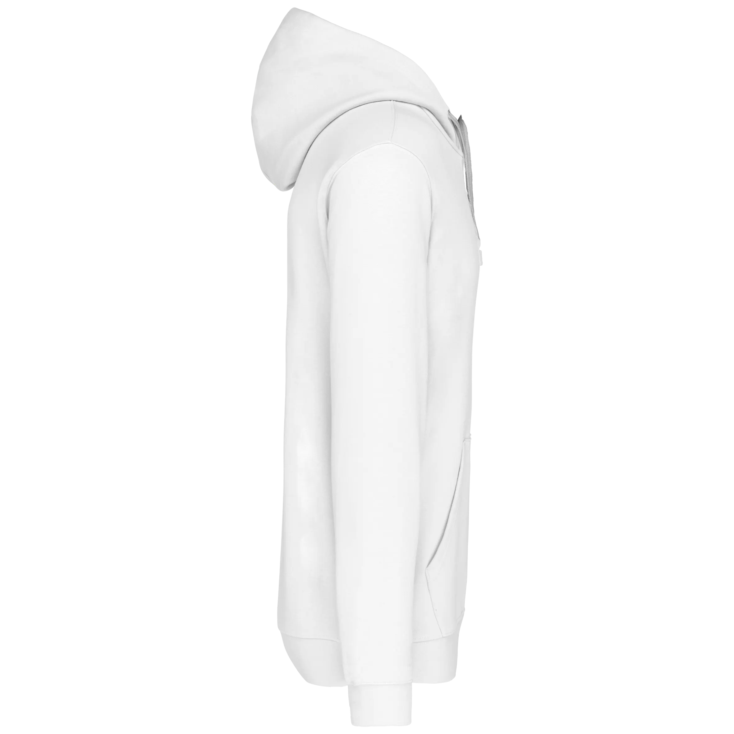 Sudadera capucha contrastada hombre
