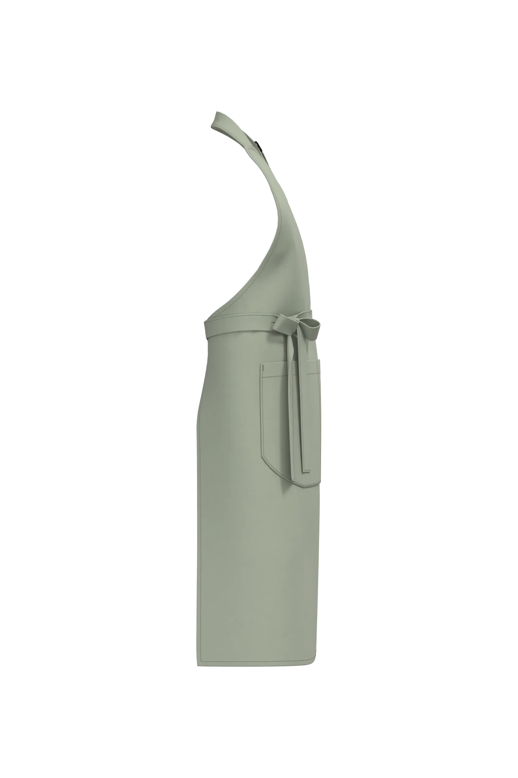 Delantal con bolsillo algodón orgánico