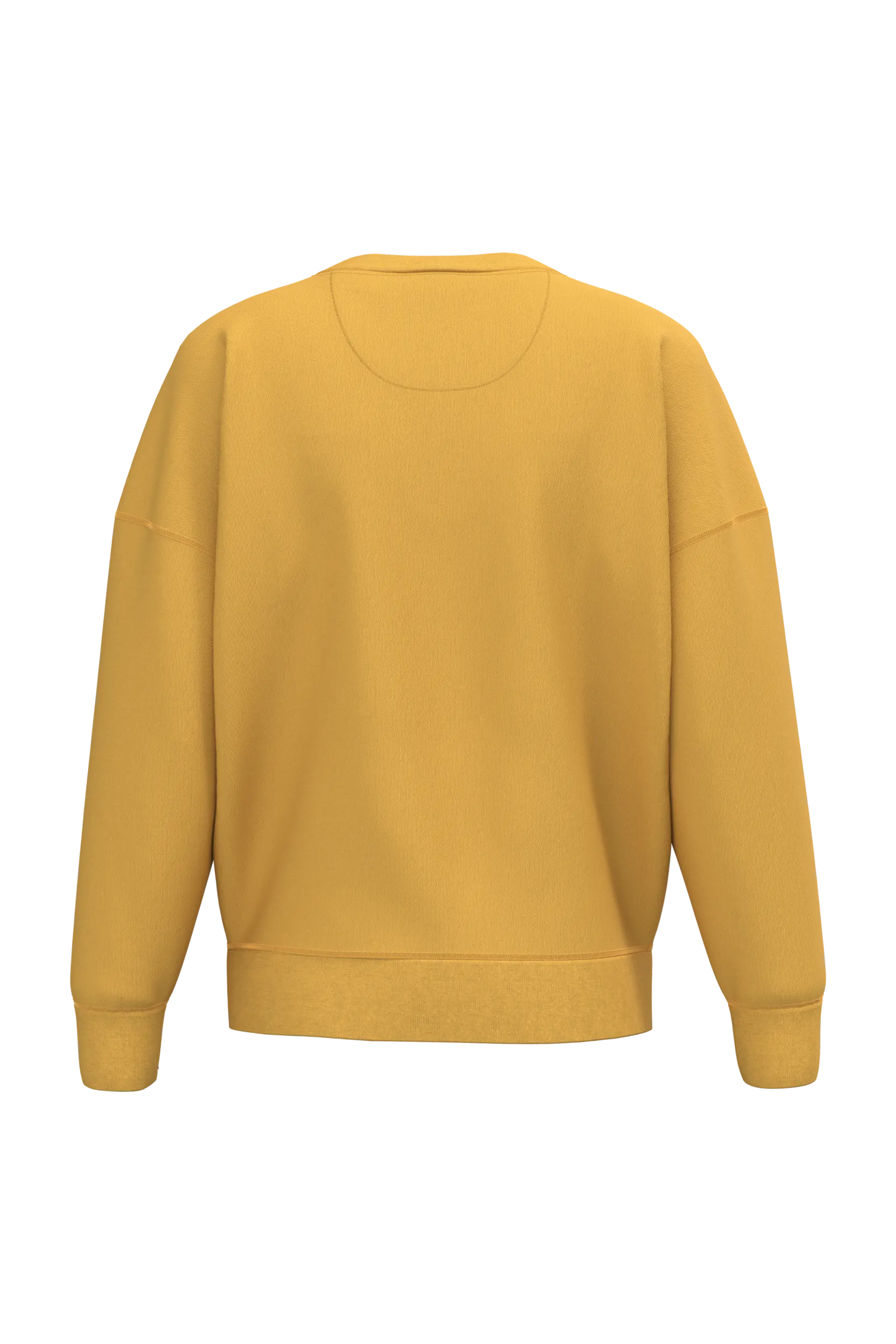 Sudadera ecorresponsable cuello redondo hombros caídos mujer