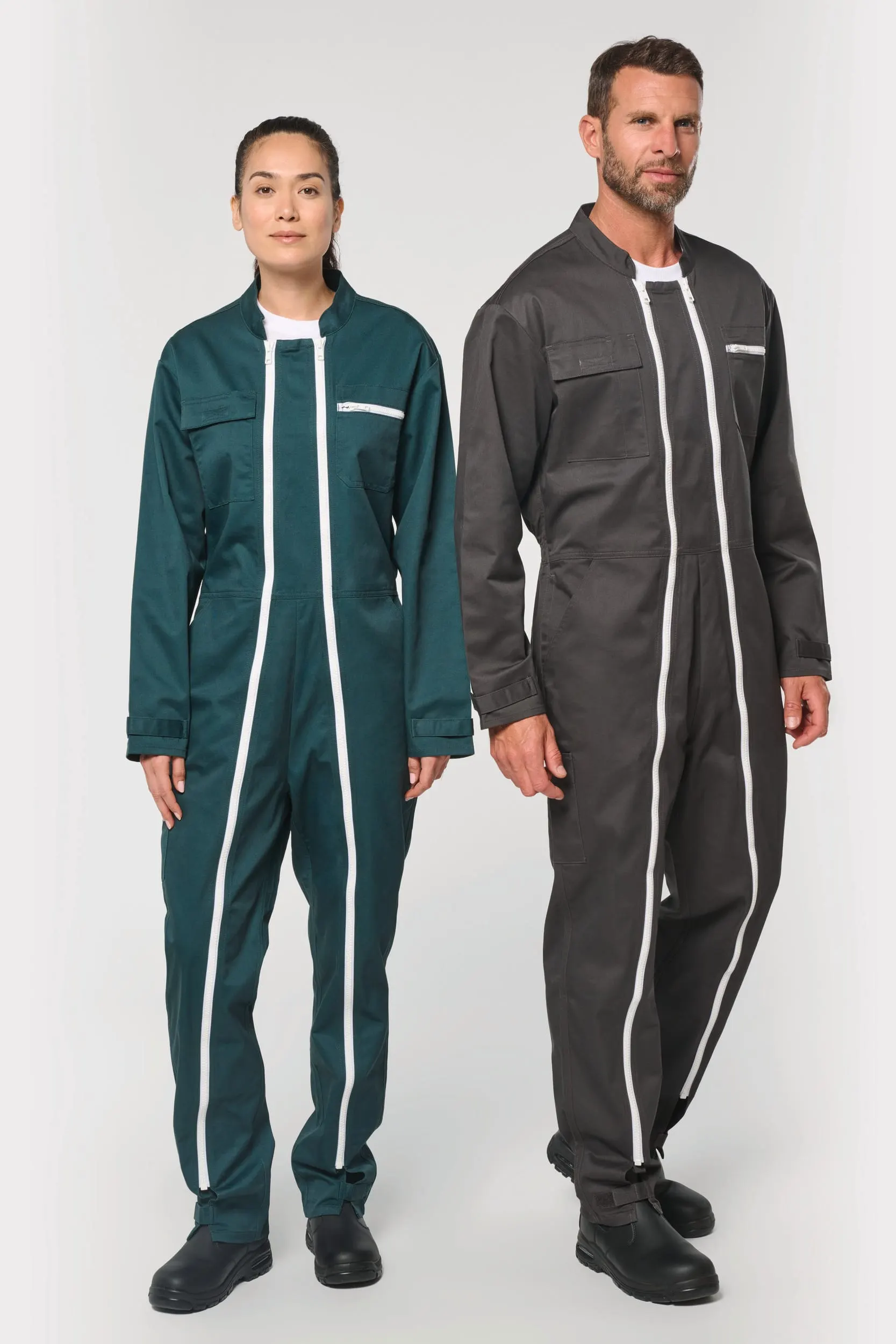 Mono con doble cremallera unisex