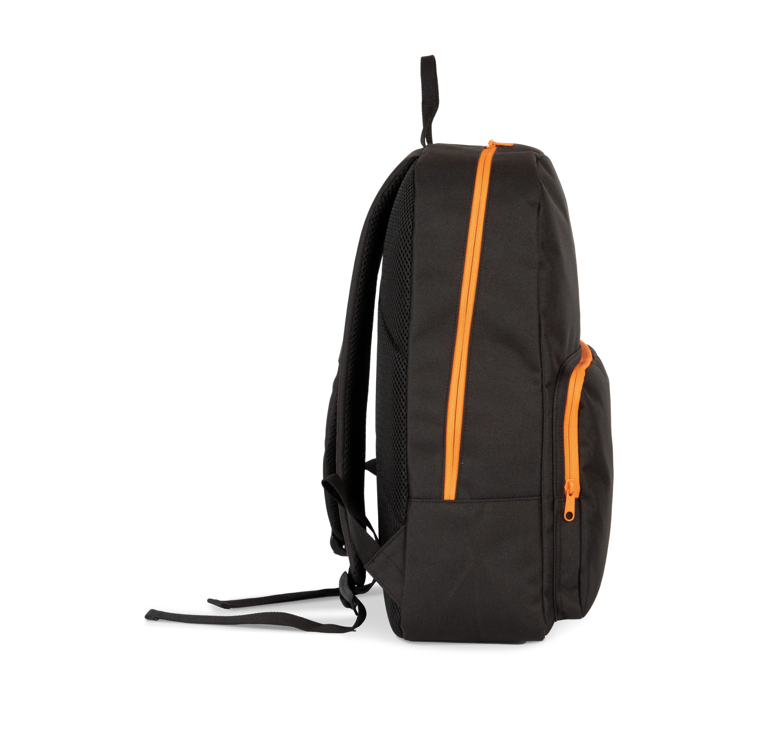 Mochila con cierres rápidos a contraste