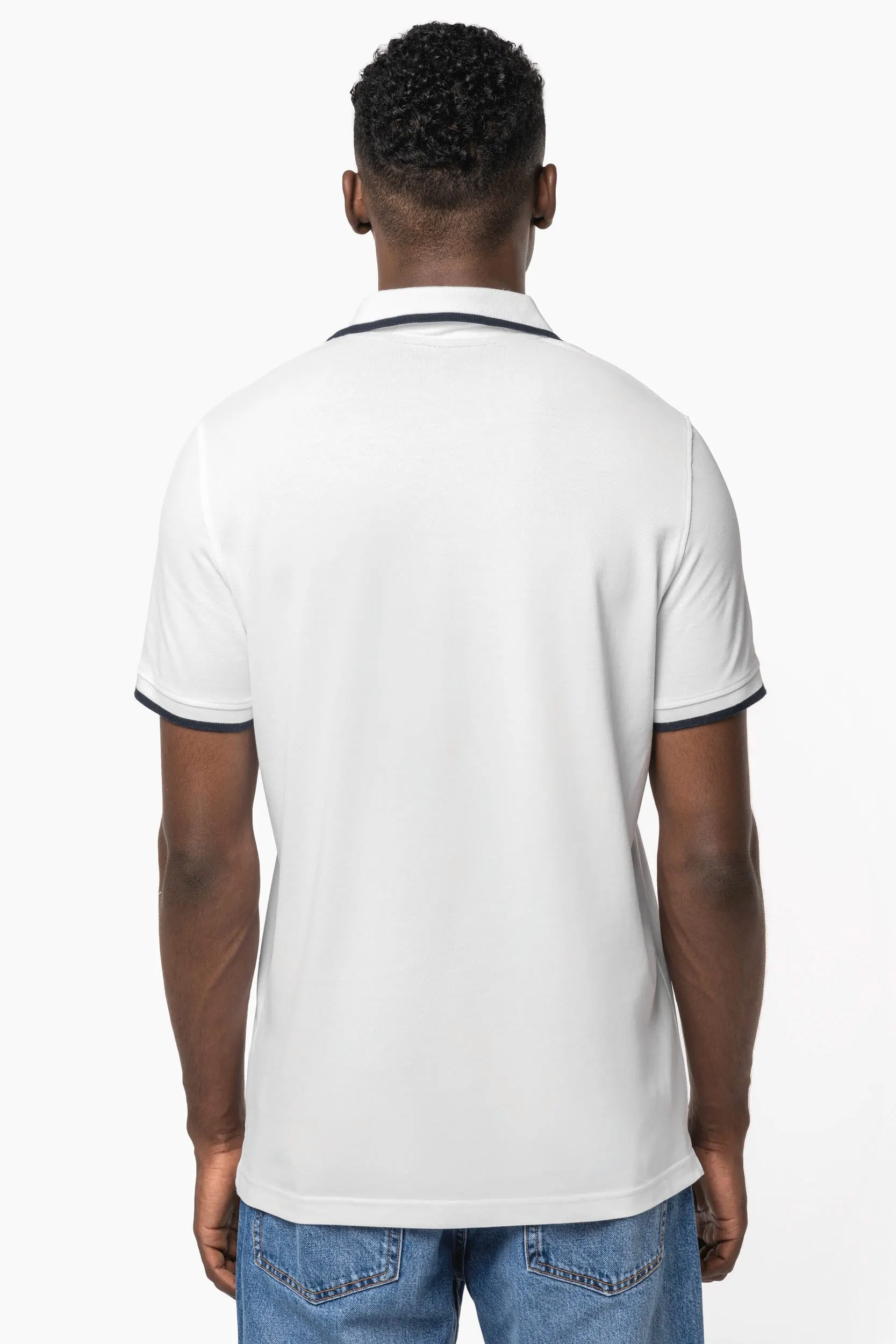 Polo manga corta hombre