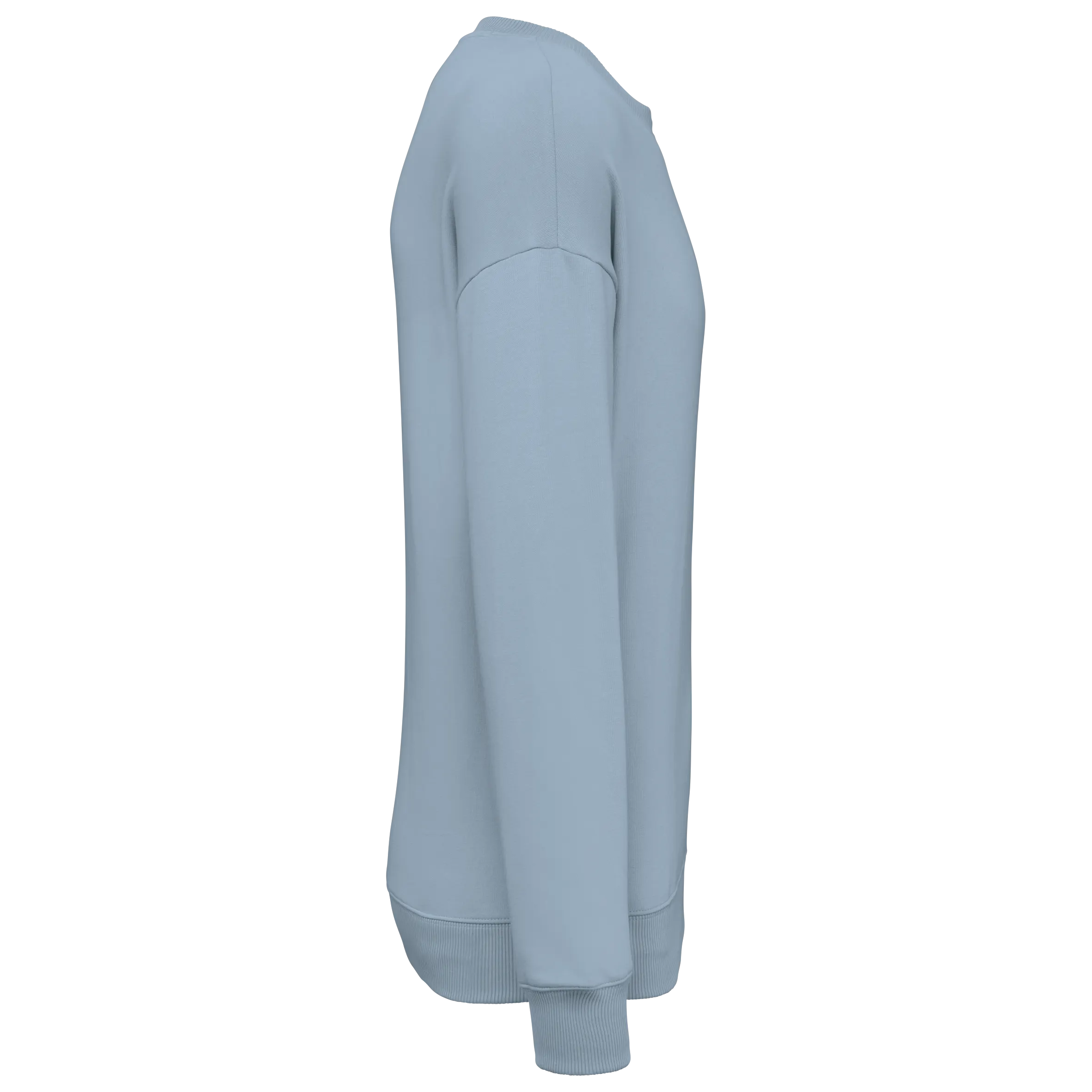 Sudadera ecorresponsable cuello redondo oversize unisex