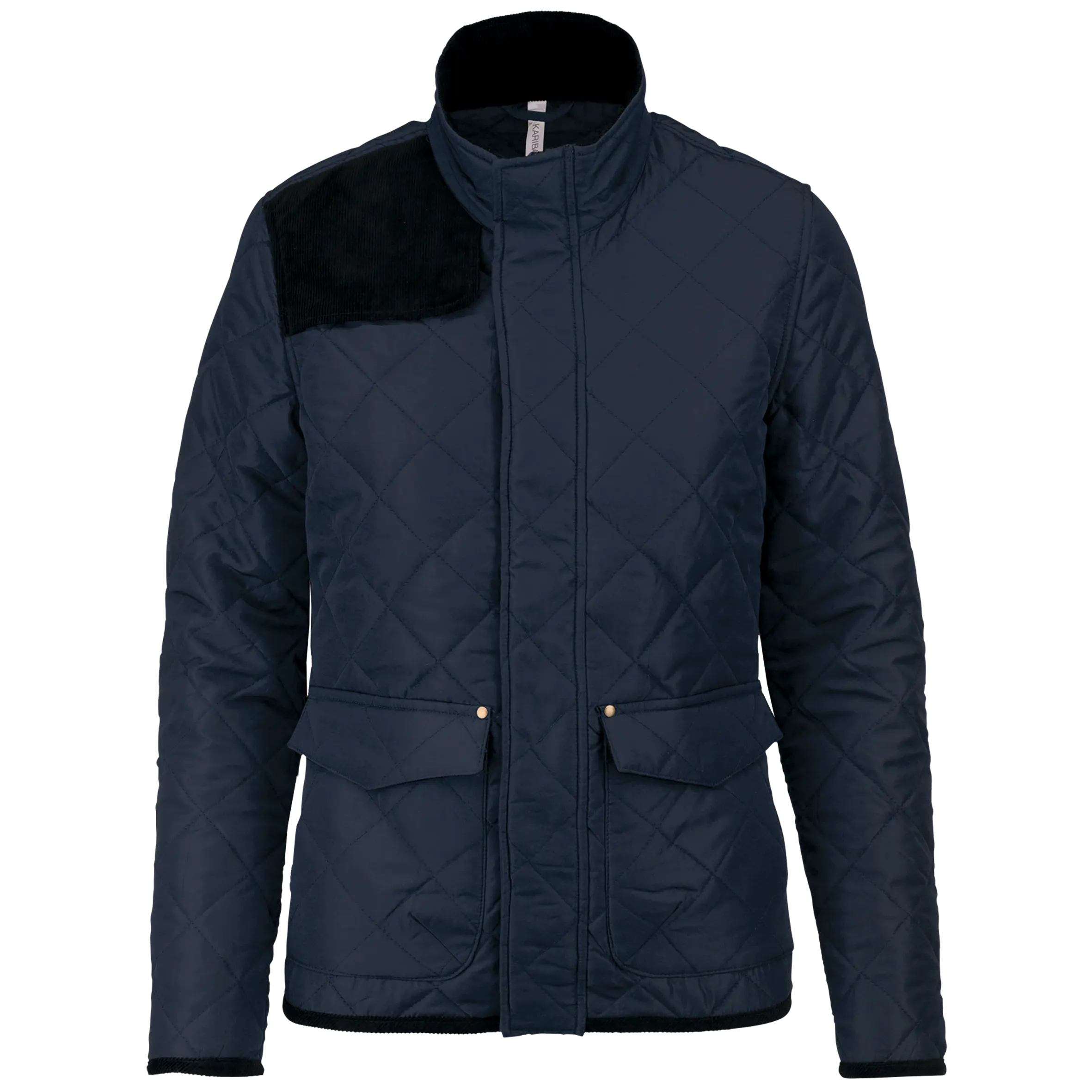 Chaqueta acolchada rombos mujer