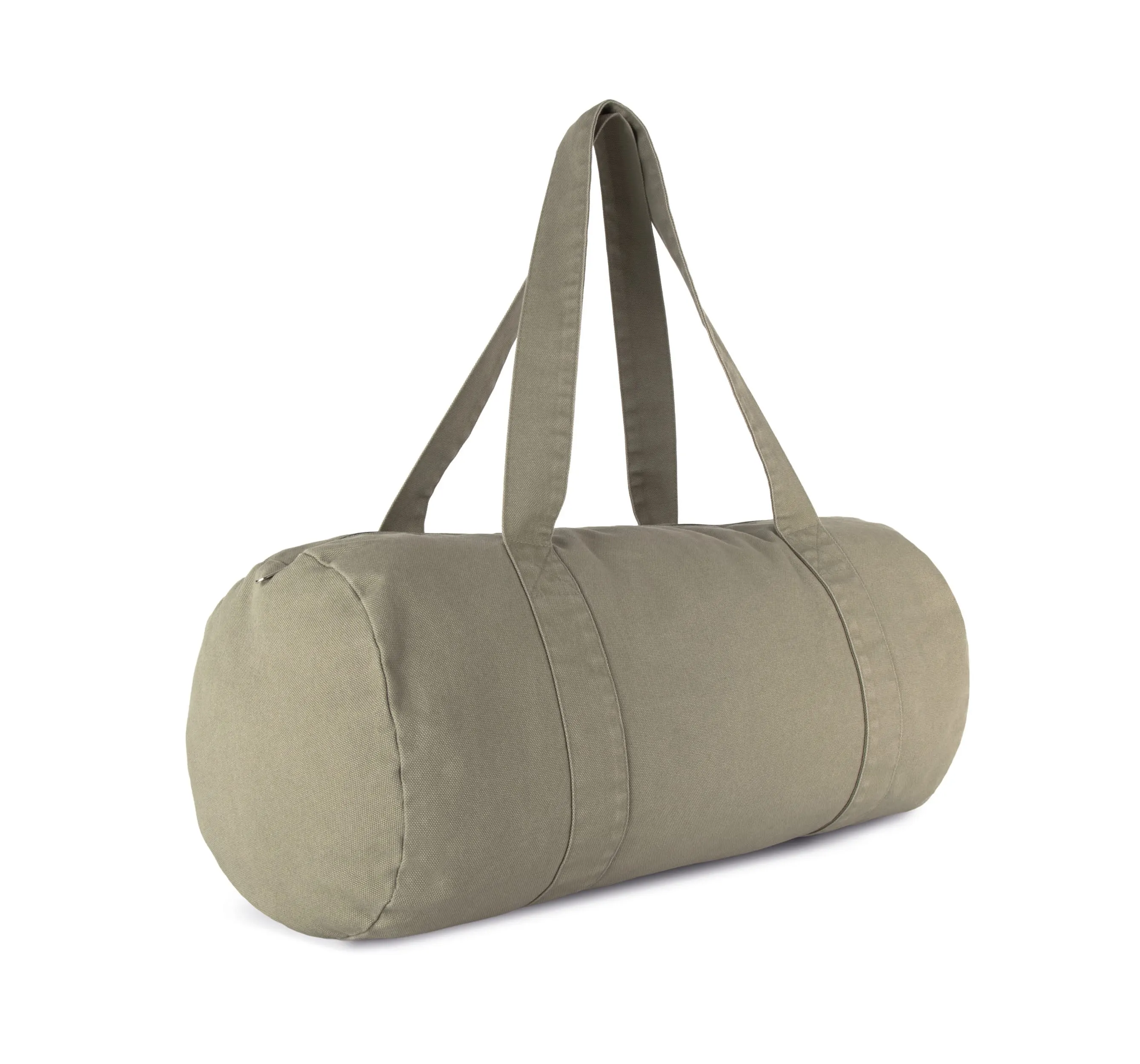 Bolsa cilíndrica de algodón orgánico