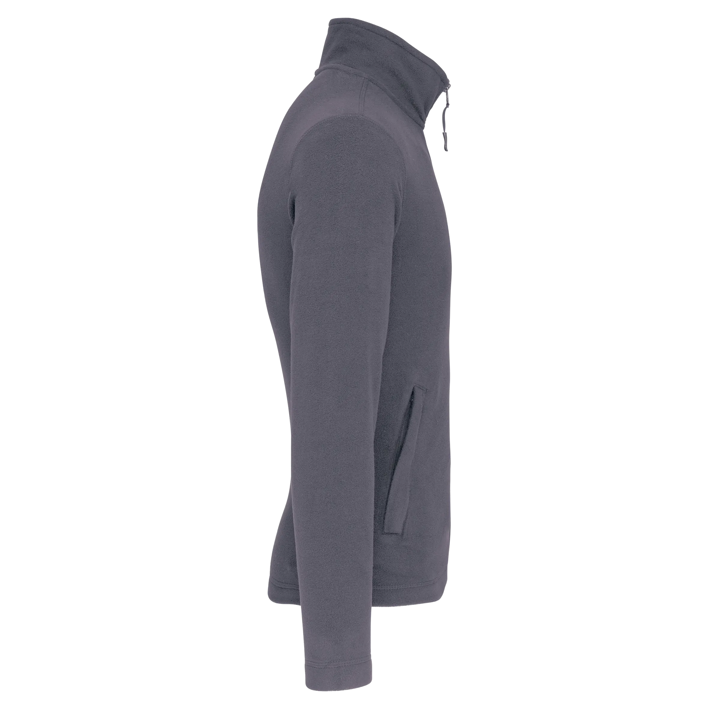 Chaqueta micropolar con cremallera hombre