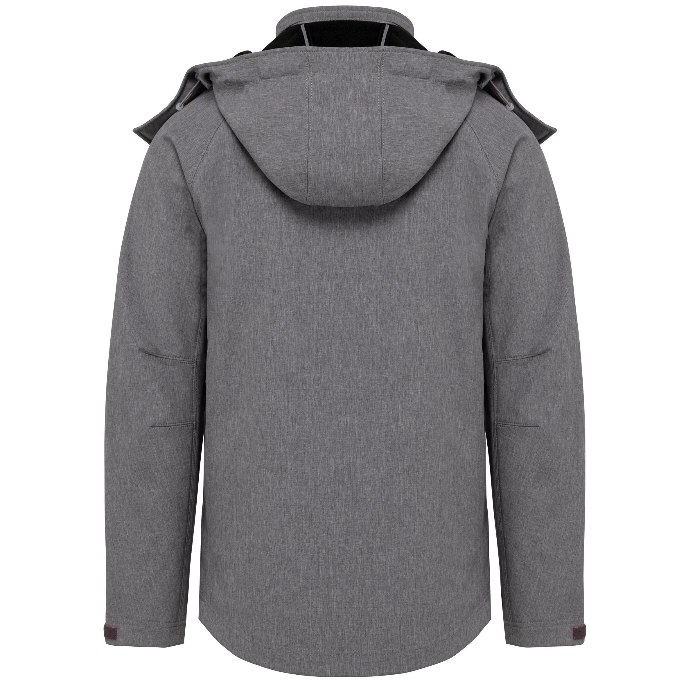 Chaqueta softshell con capucha extraíble hombre