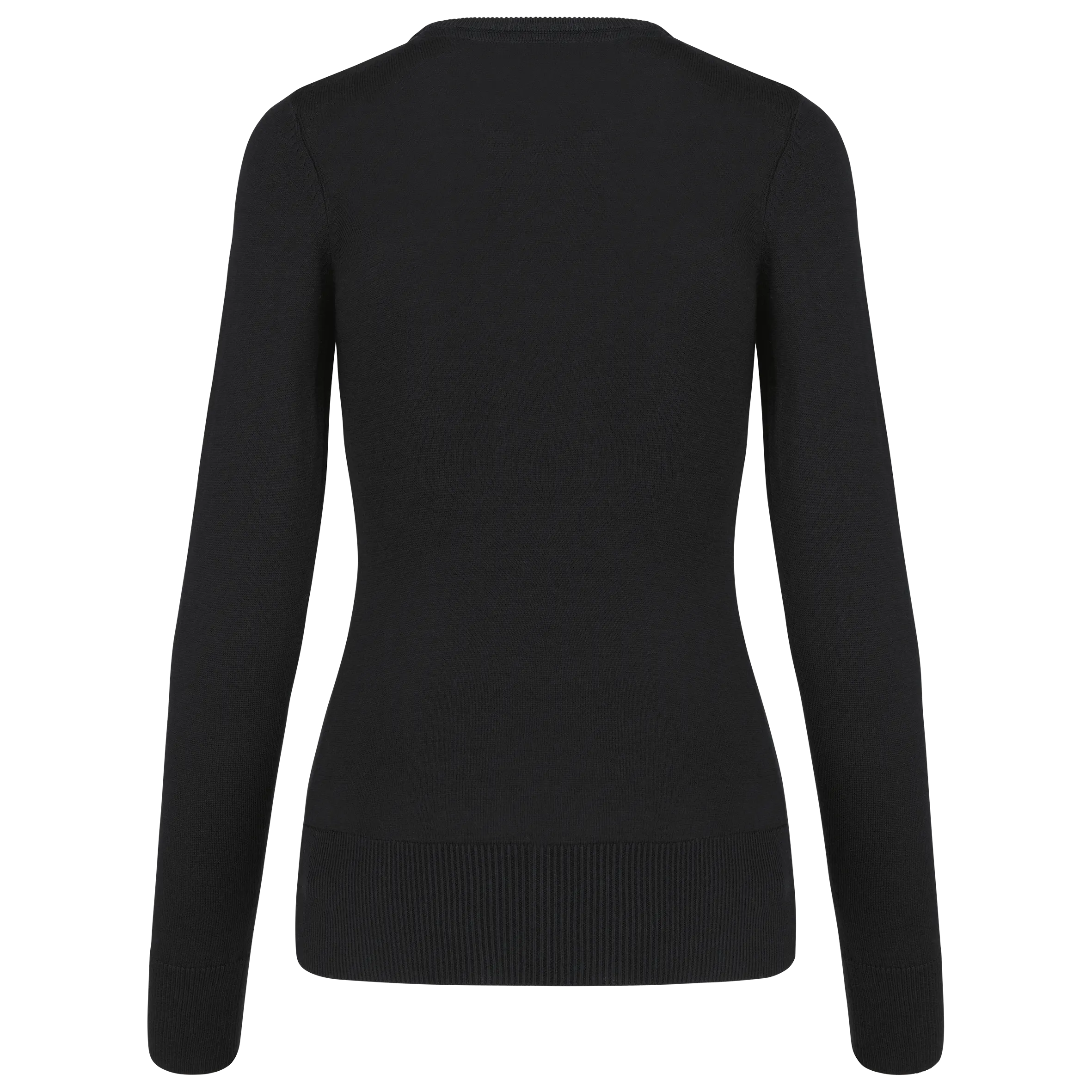 Jersey cuello redondo manga larga mujer