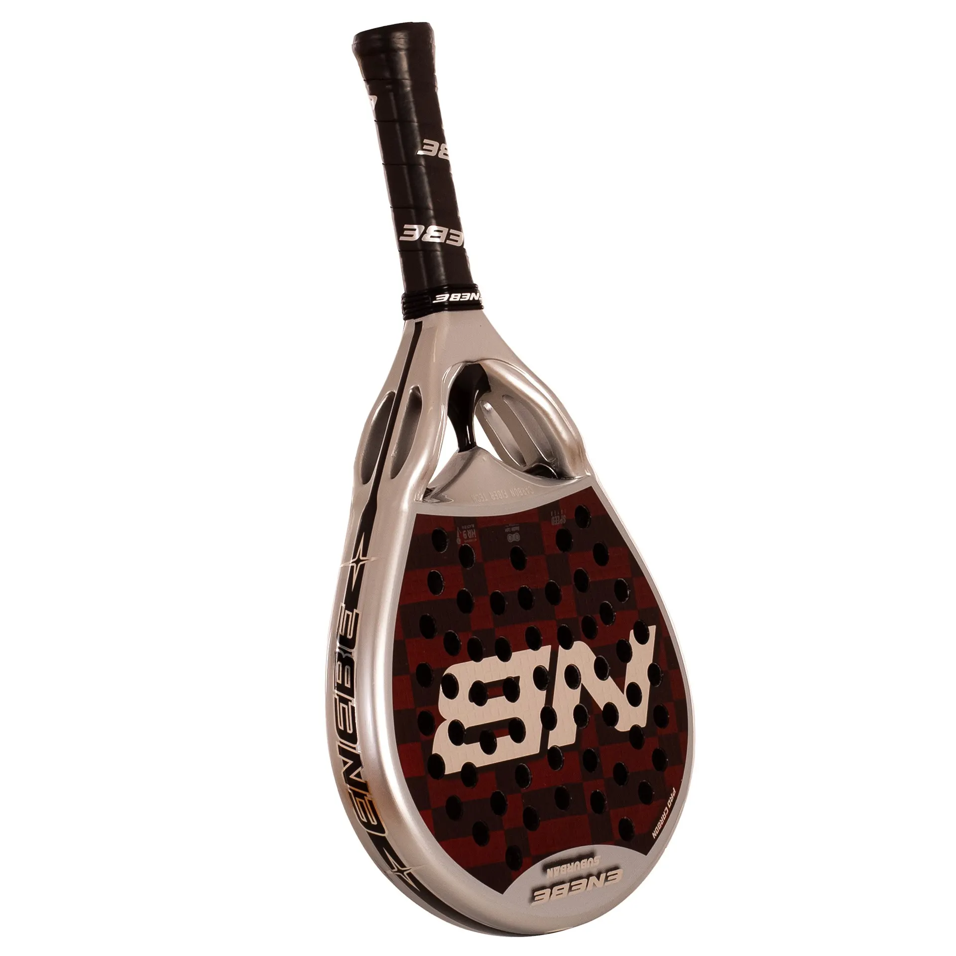 PALA DE PÁDEL ENEBE SUBURBAN RED 12K