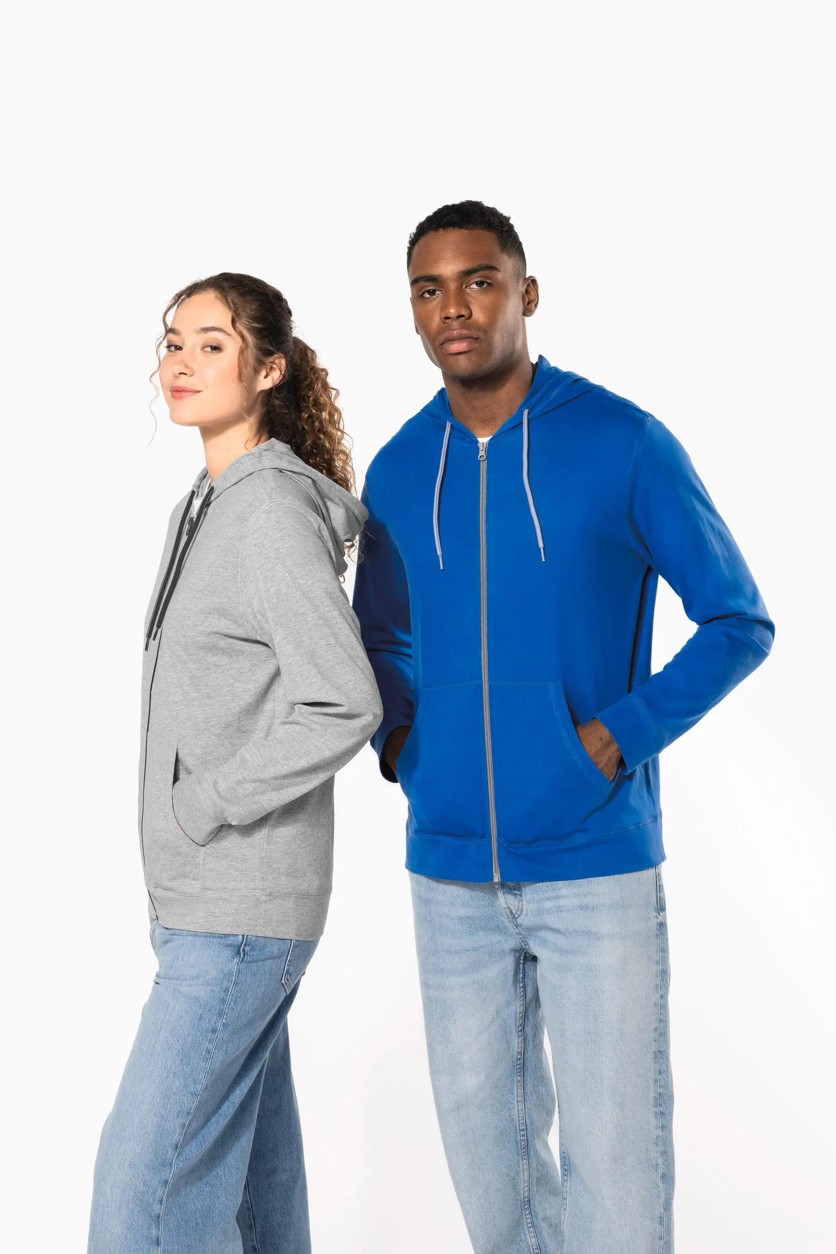 Sudadera ligera algodón con capucha