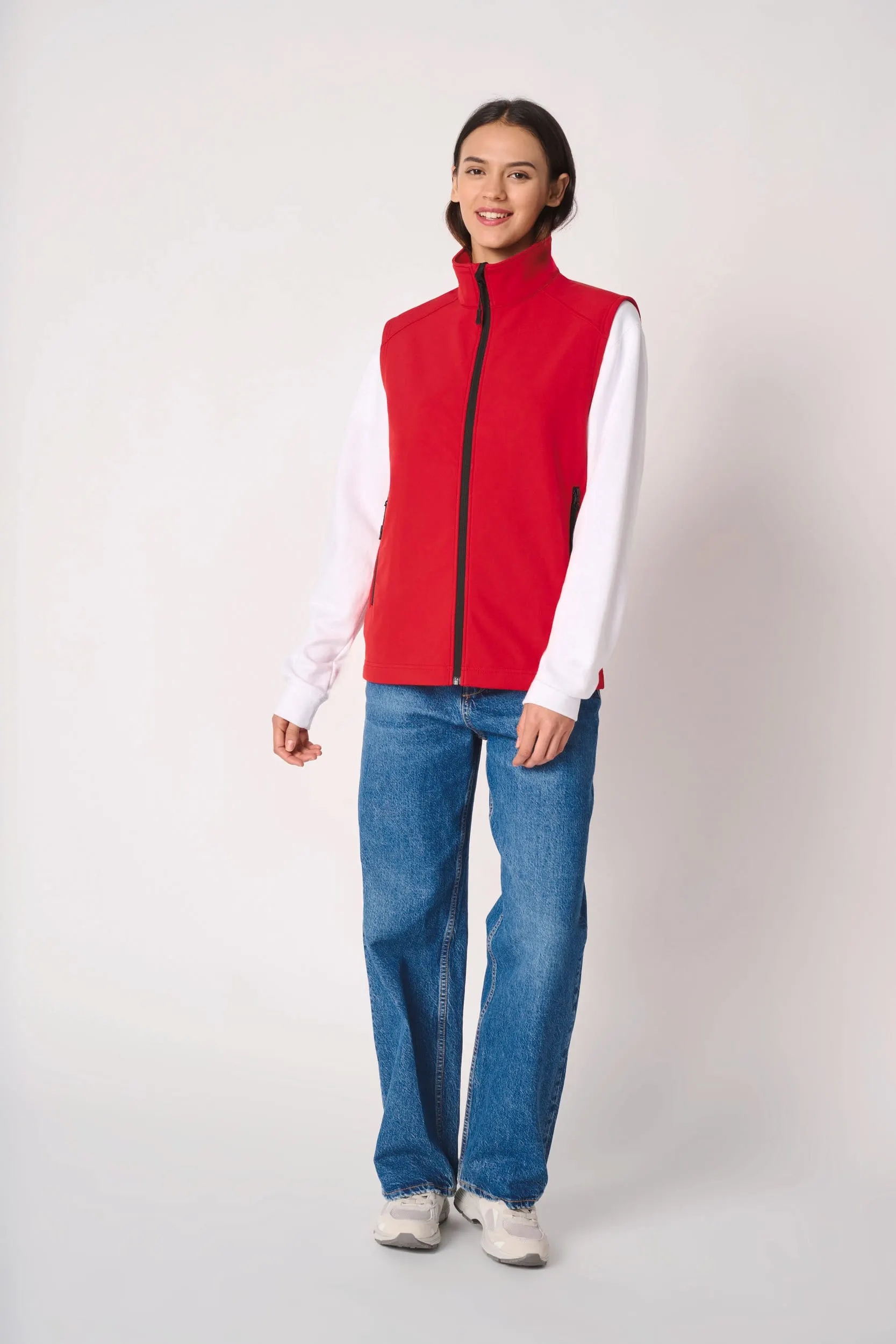 Chaleco softshell de 2 capas unisex