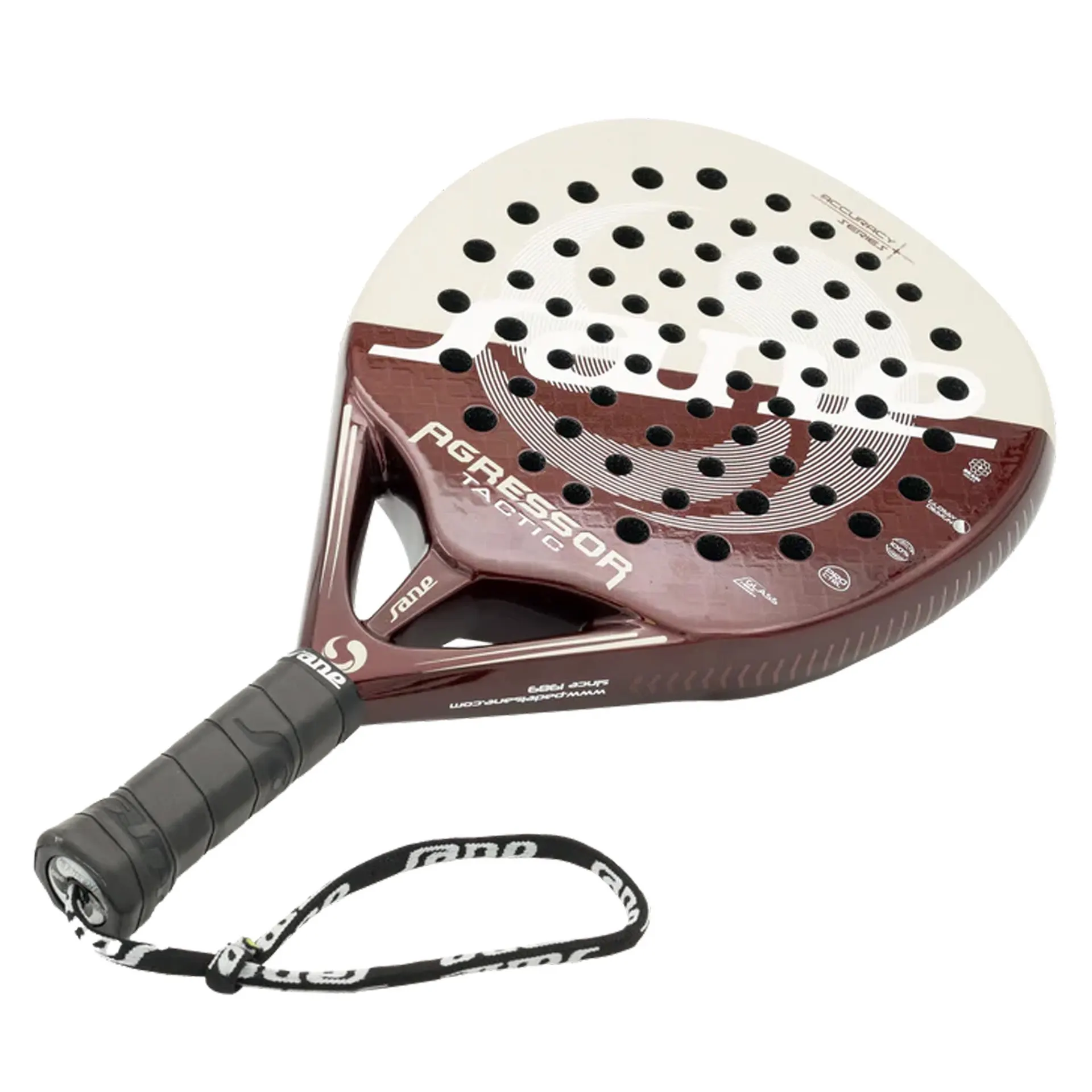 PALA DE PÁDEL SANE AGRESSOR TACTIC FIBER