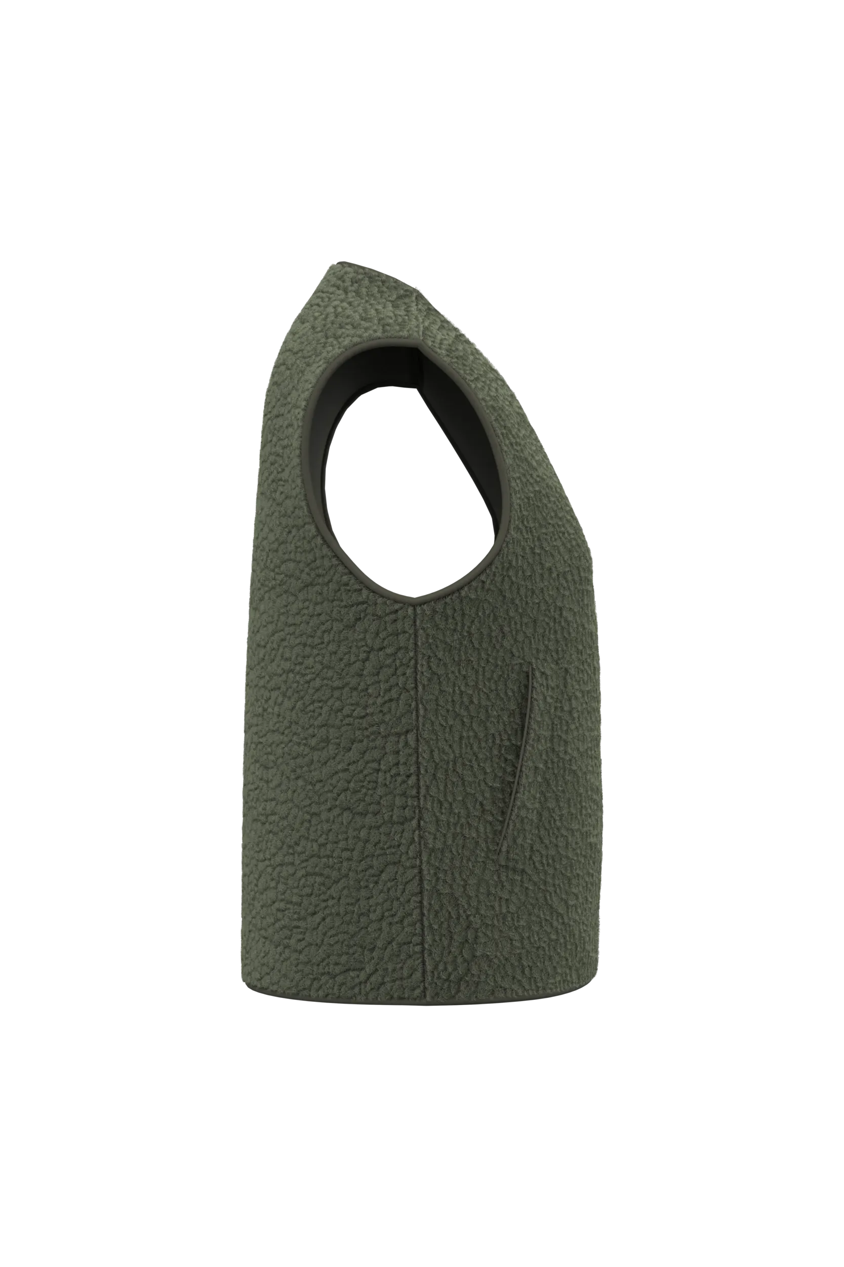 Chaleco de sherpa mujer<br/>