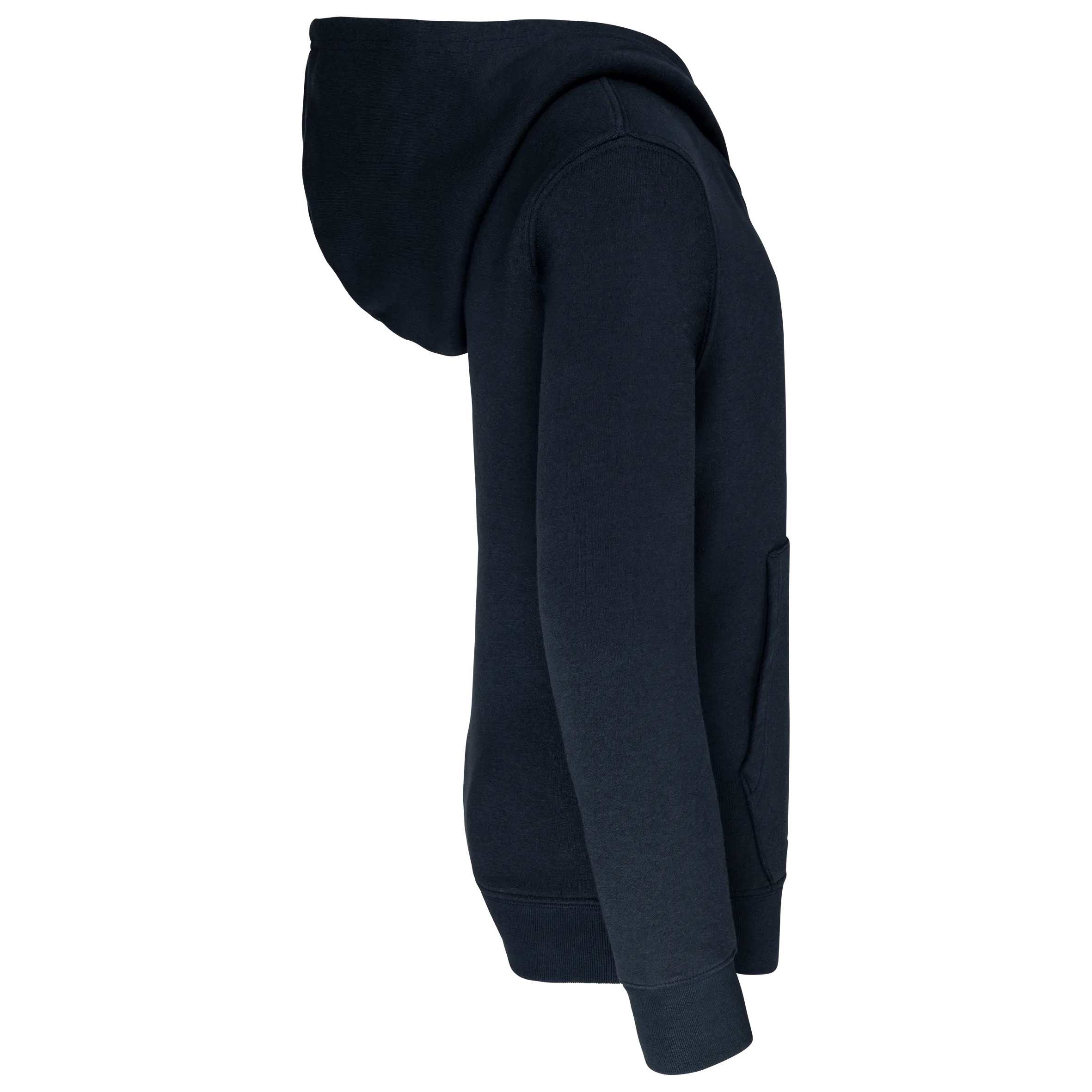Sudadera capucha contrastada niños