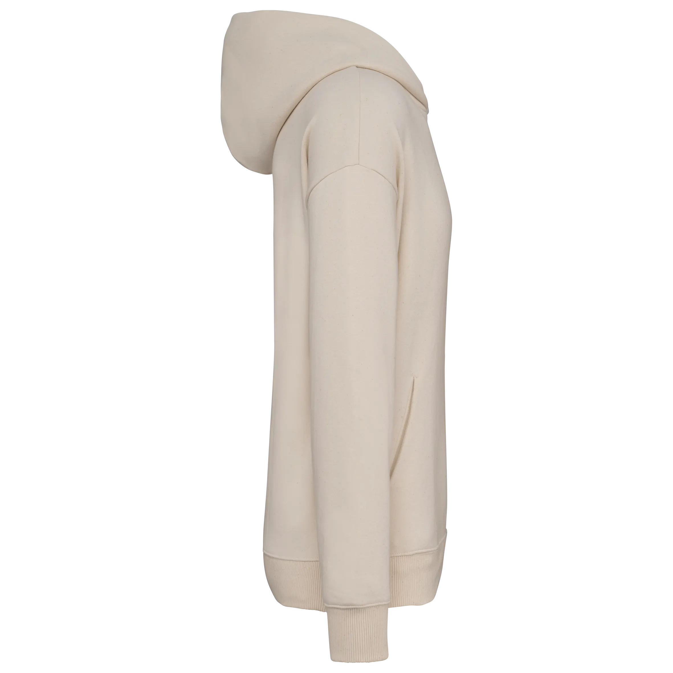 Sudadera ecorresponsable con capucha oversize unisex