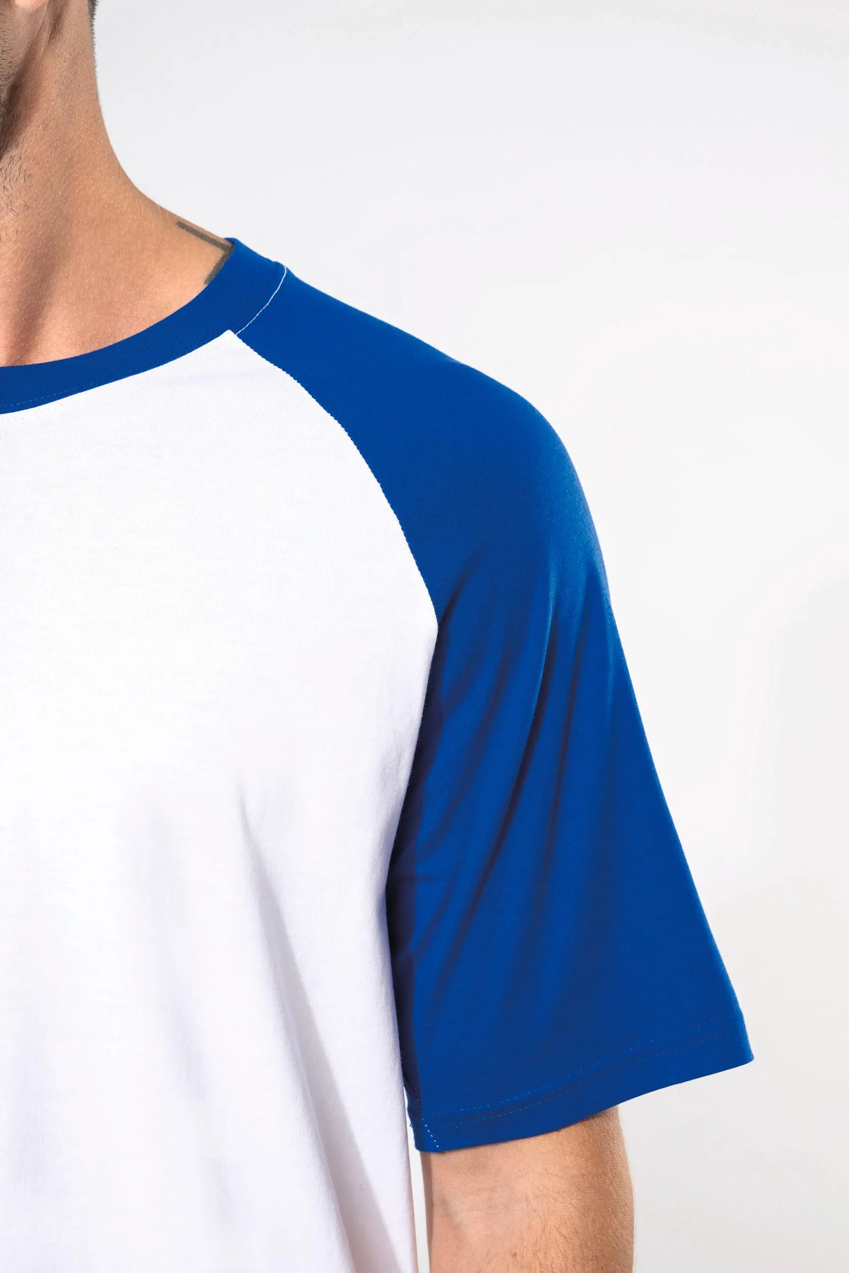 Baseball - camiseta bicolor manga corta hombre