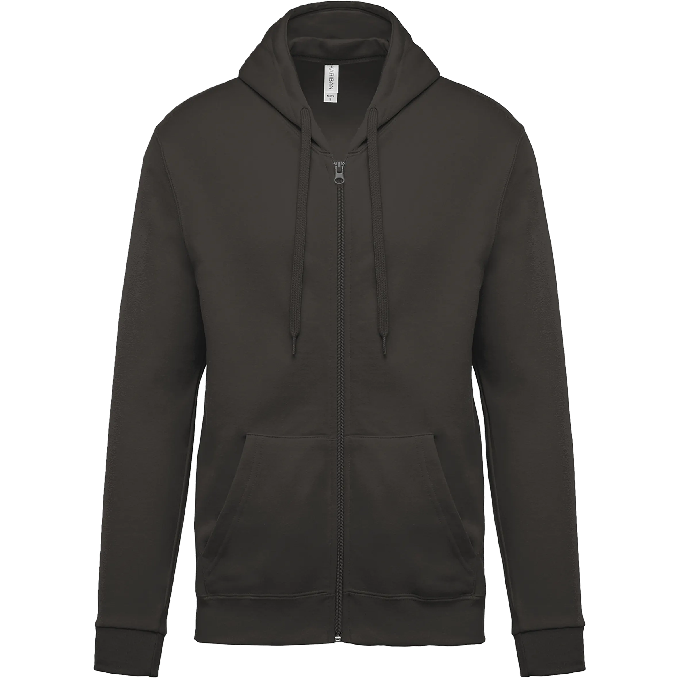 Sudadera capucha y cremallera unisex
