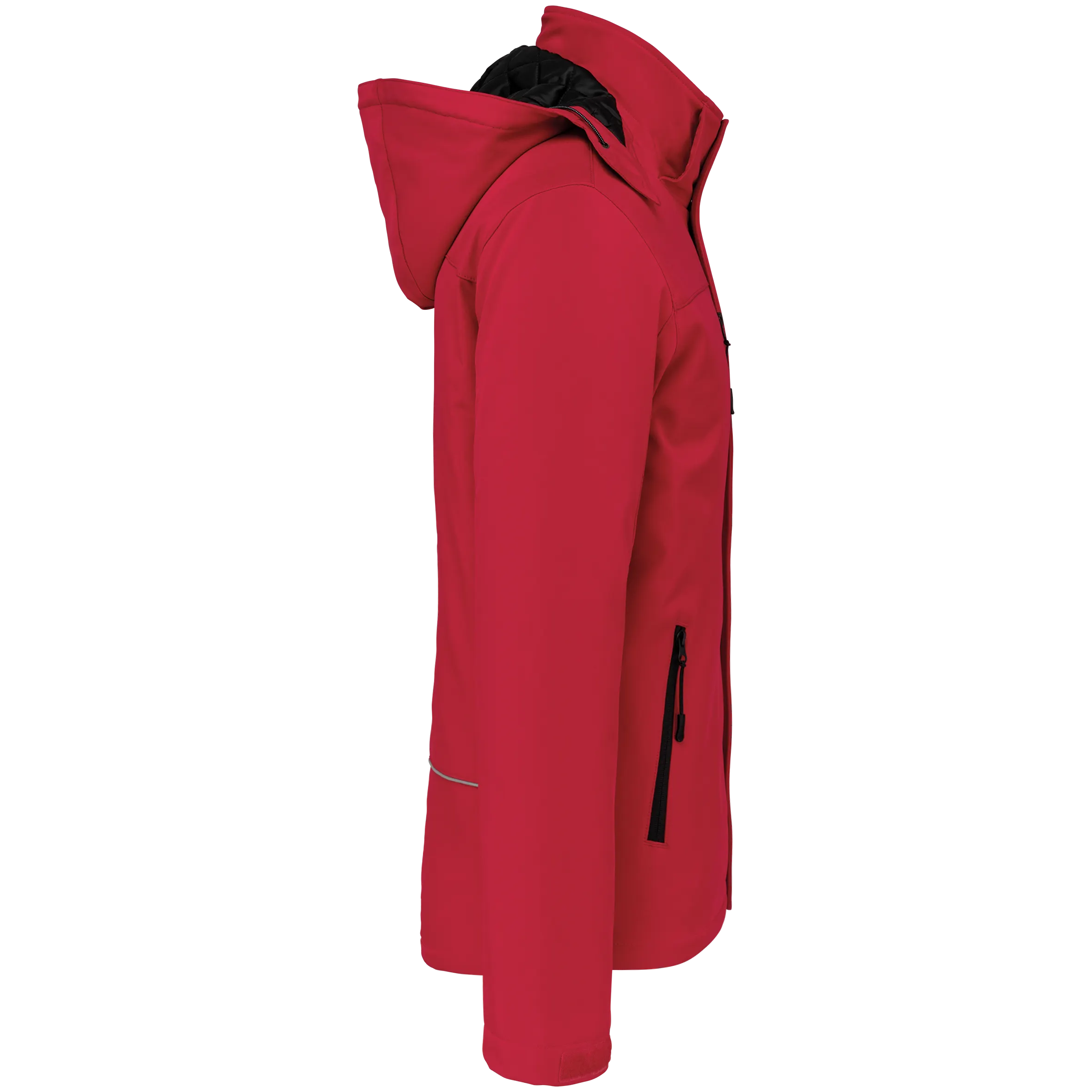 Parka softshell acolchada con capucha hombre