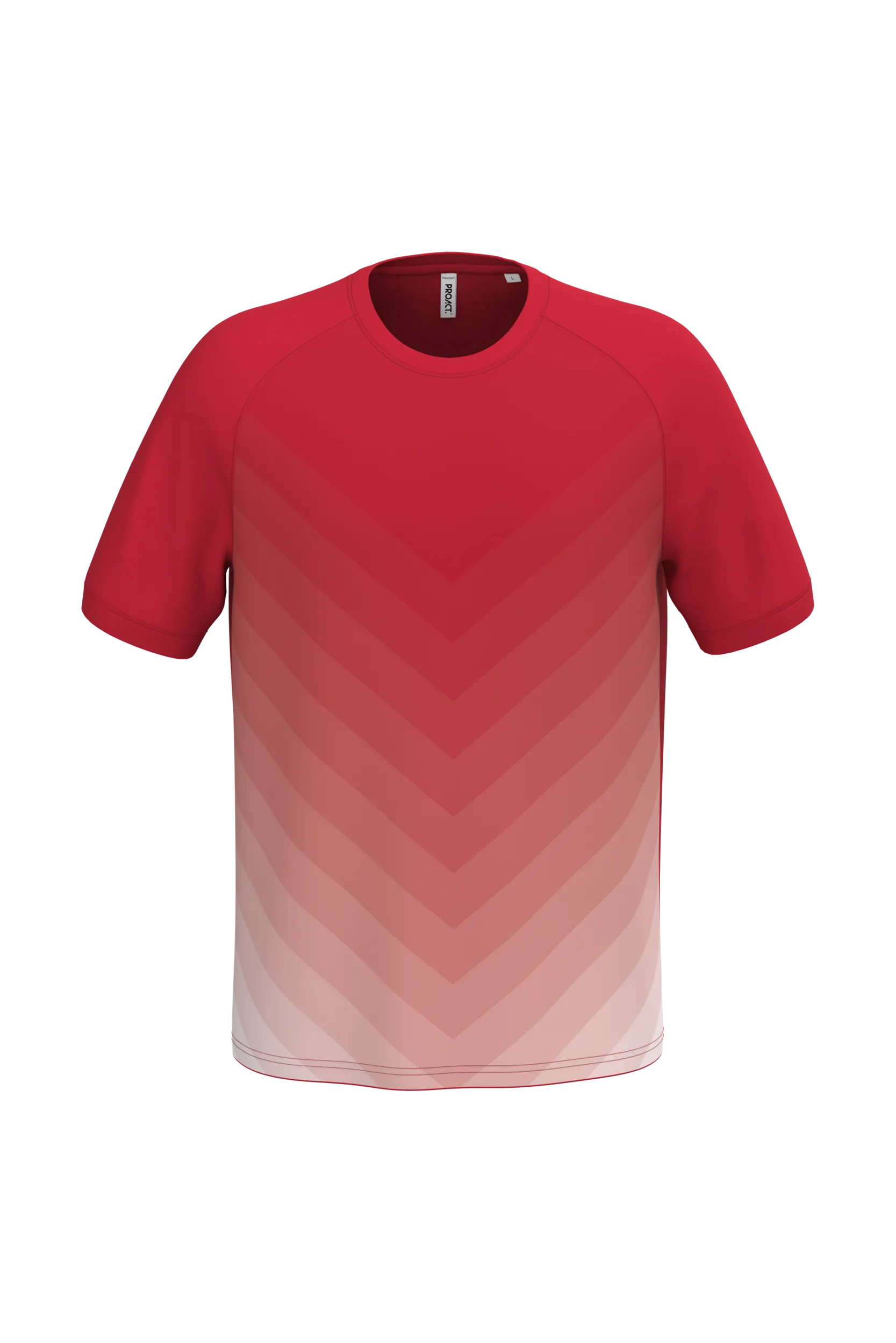 Camiseta multideporte de poliéster realzado unisex