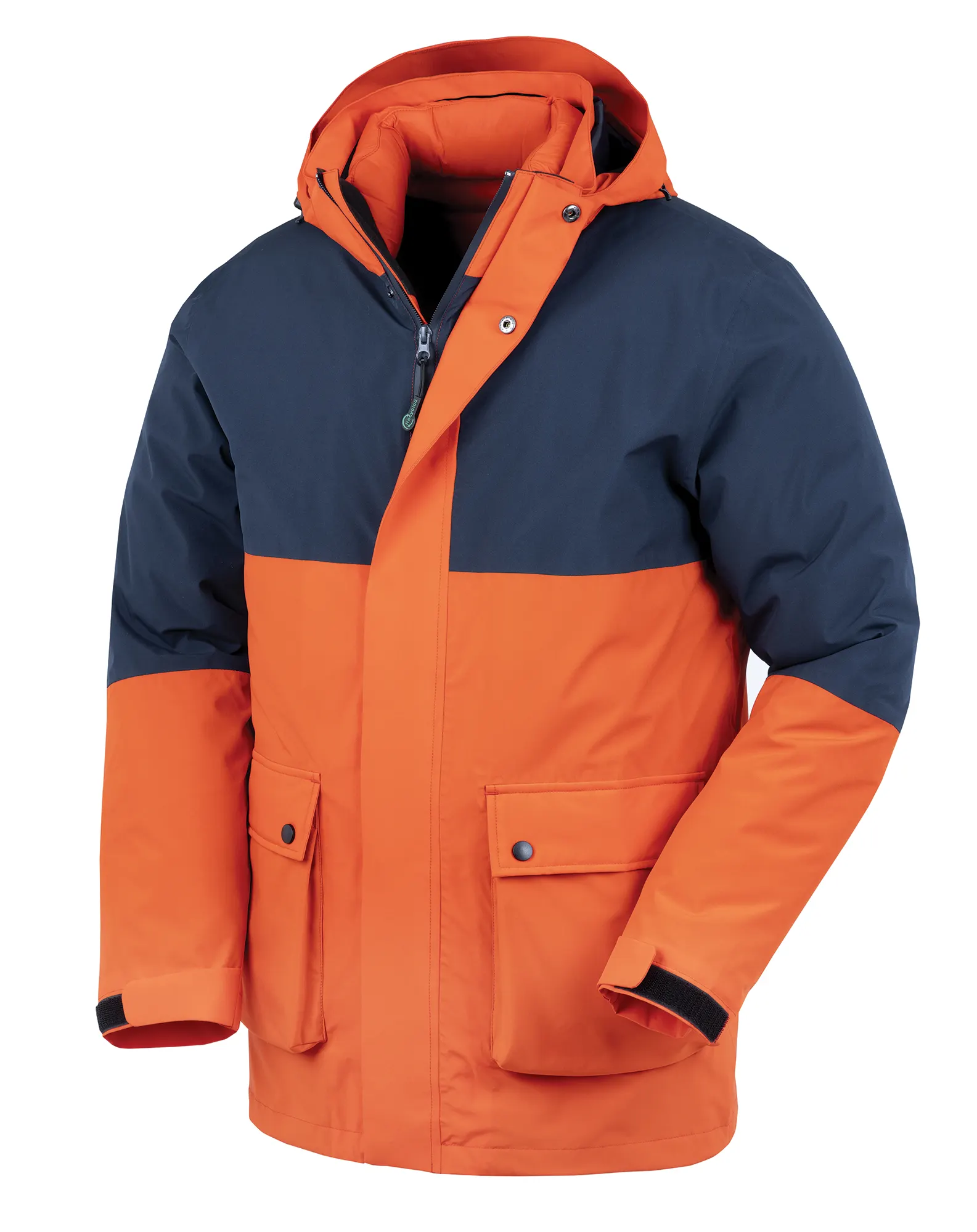Chaqueta acolchada Ripstop reciclada 3 en 1