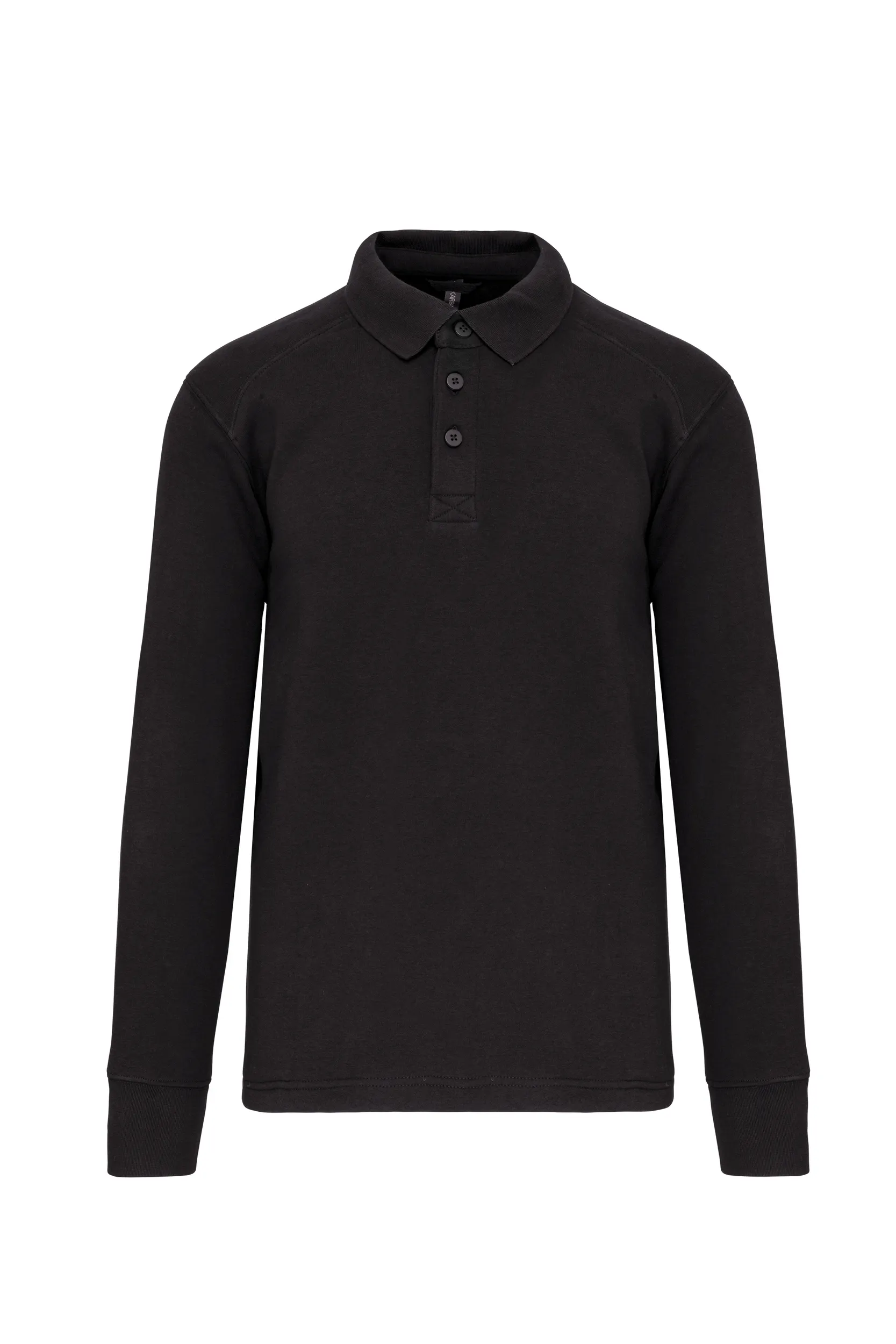 Sudadera cuello polo