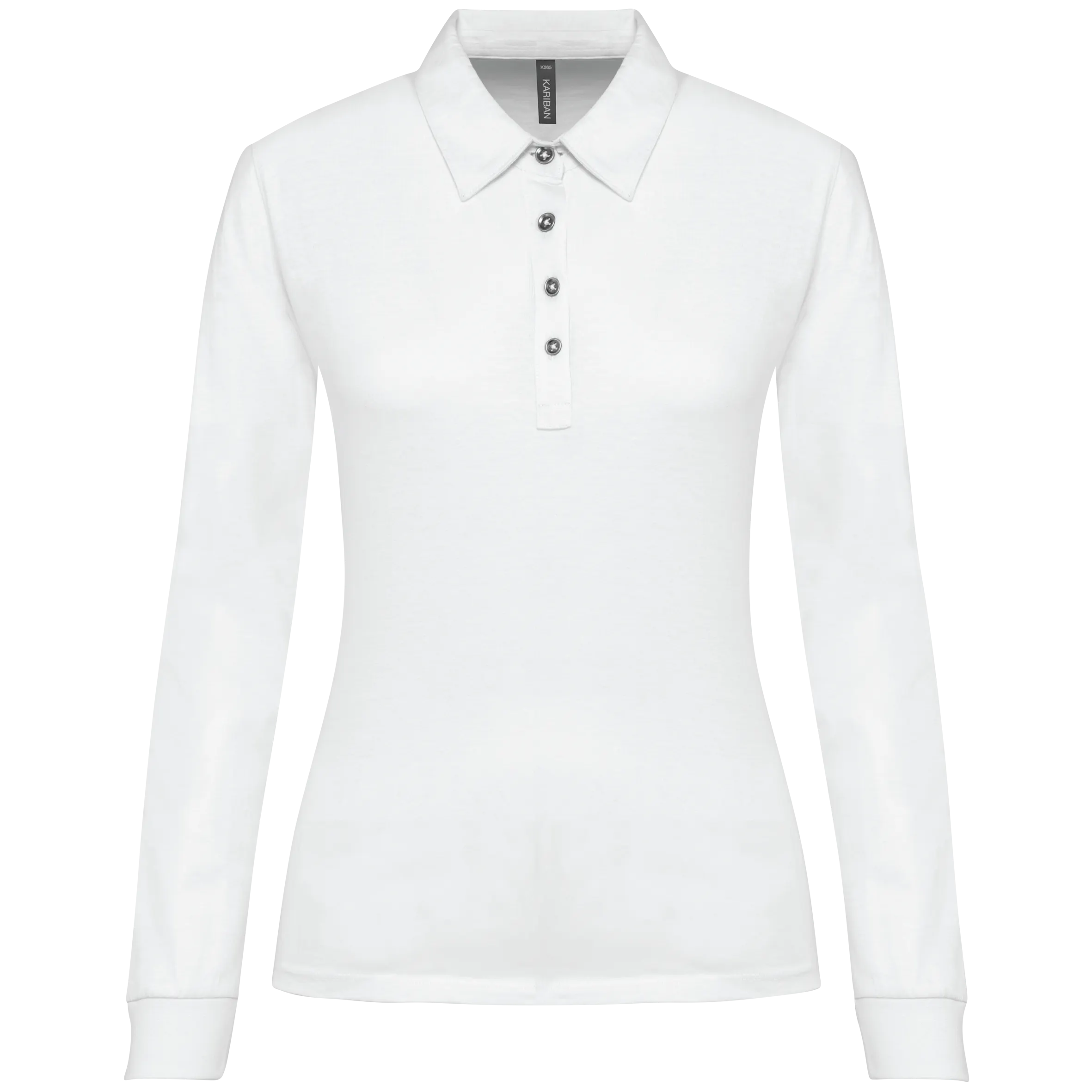 Polo jersey manga larga mujer