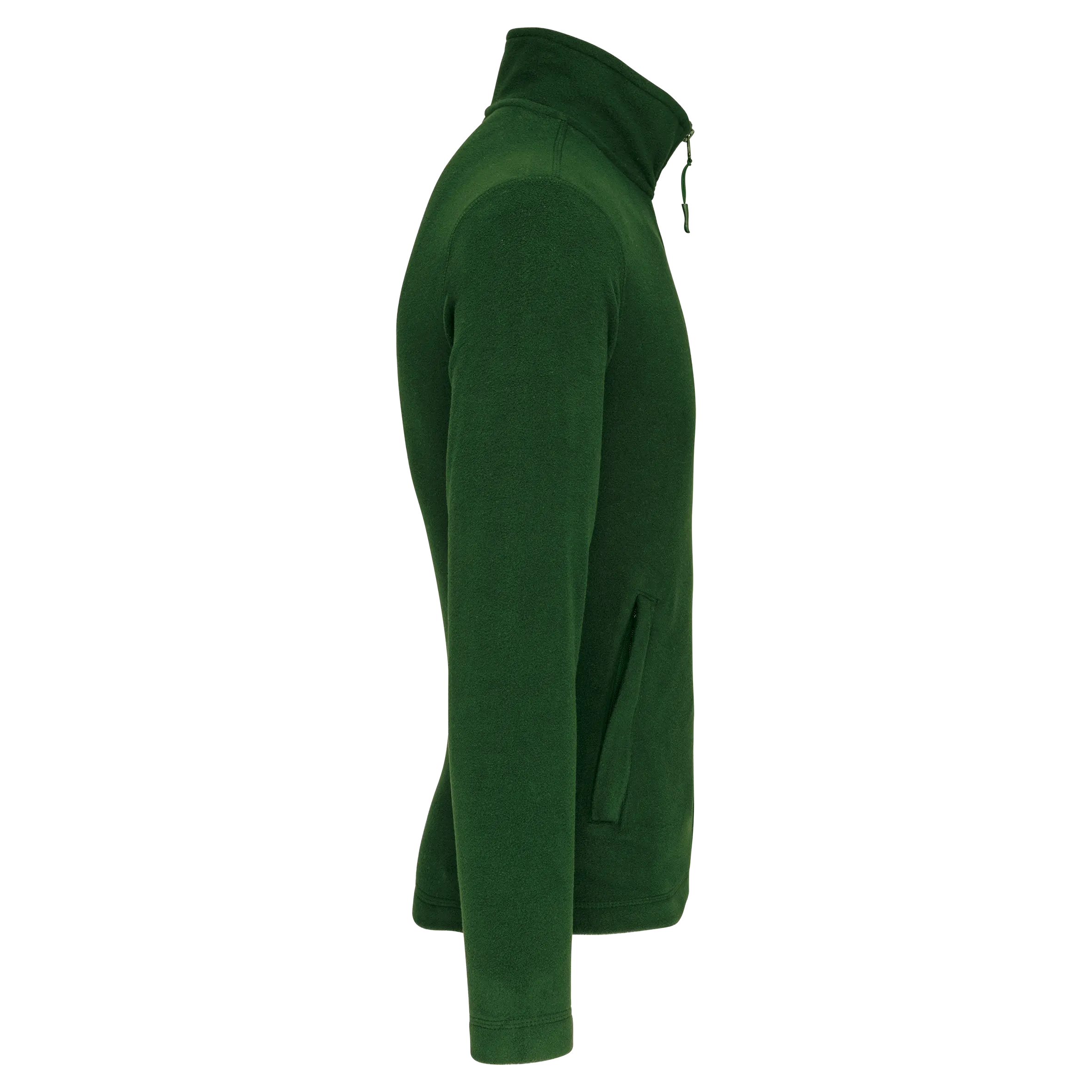 Chaqueta micropolar con cremallera hombre