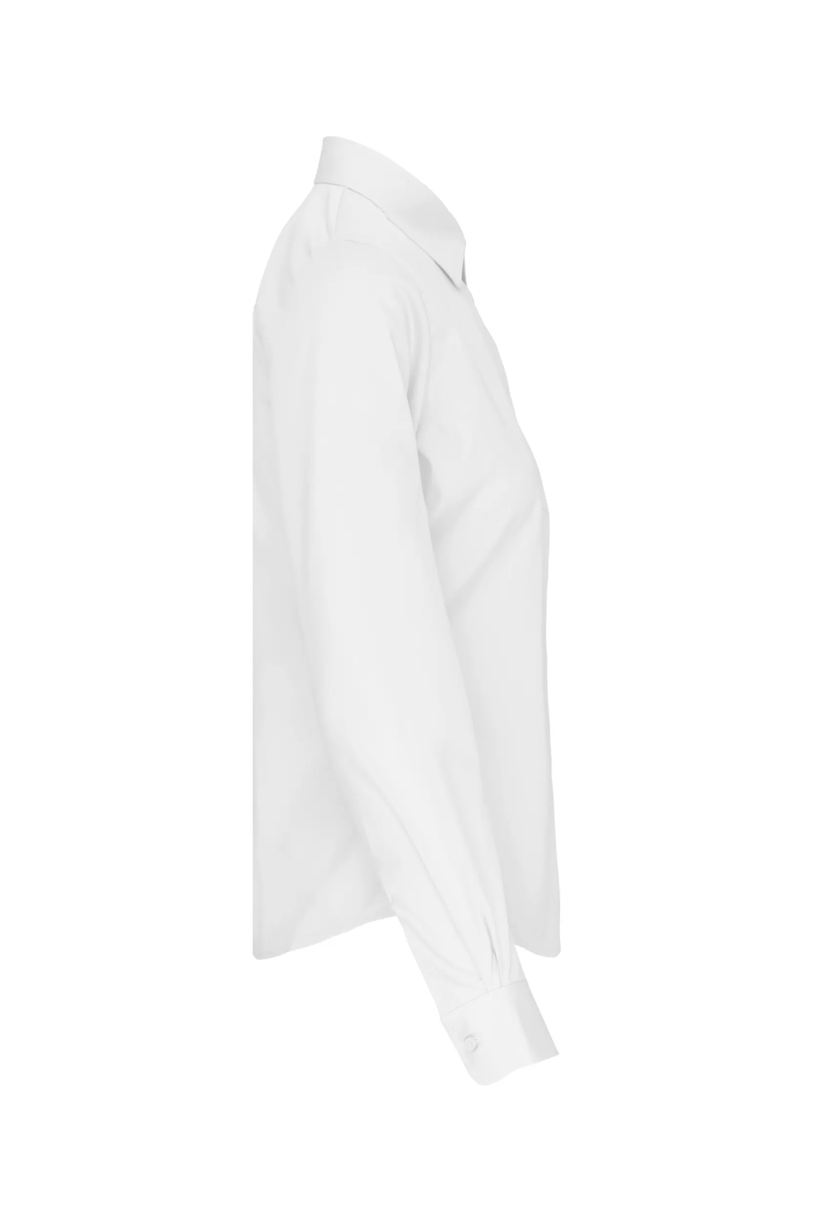 Camisa popelina manga larga mujer