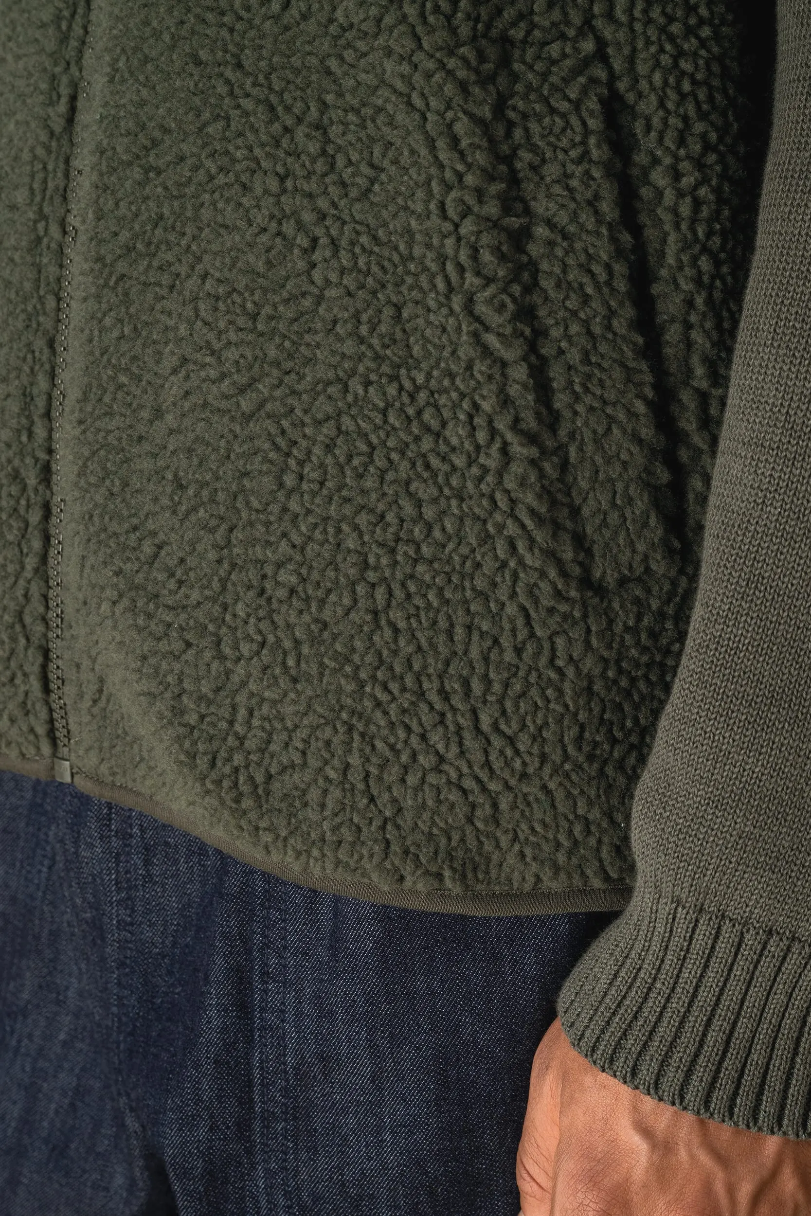 Chaleco de sherpa hombre<br/>