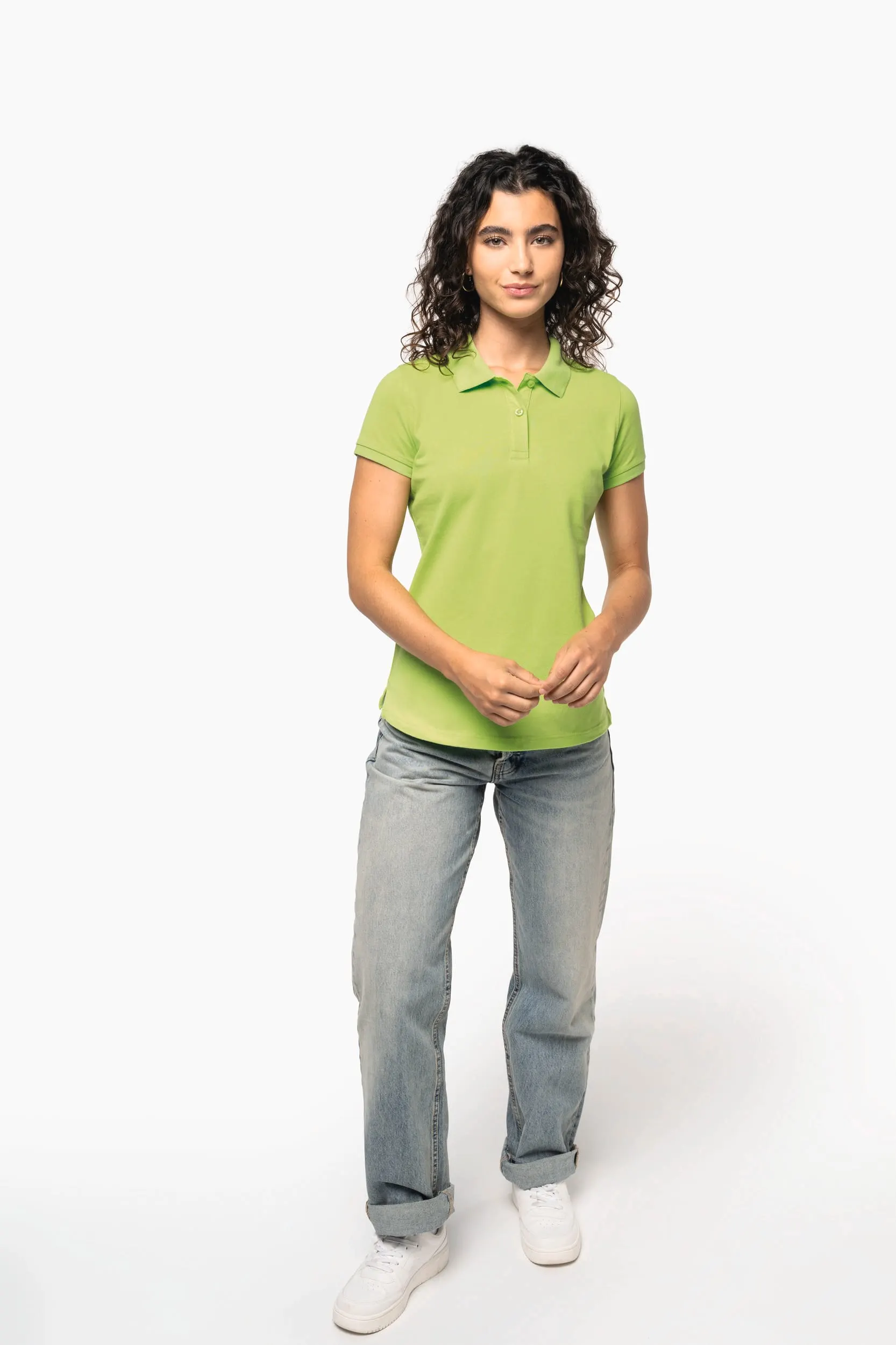 Polo manga corta mujer