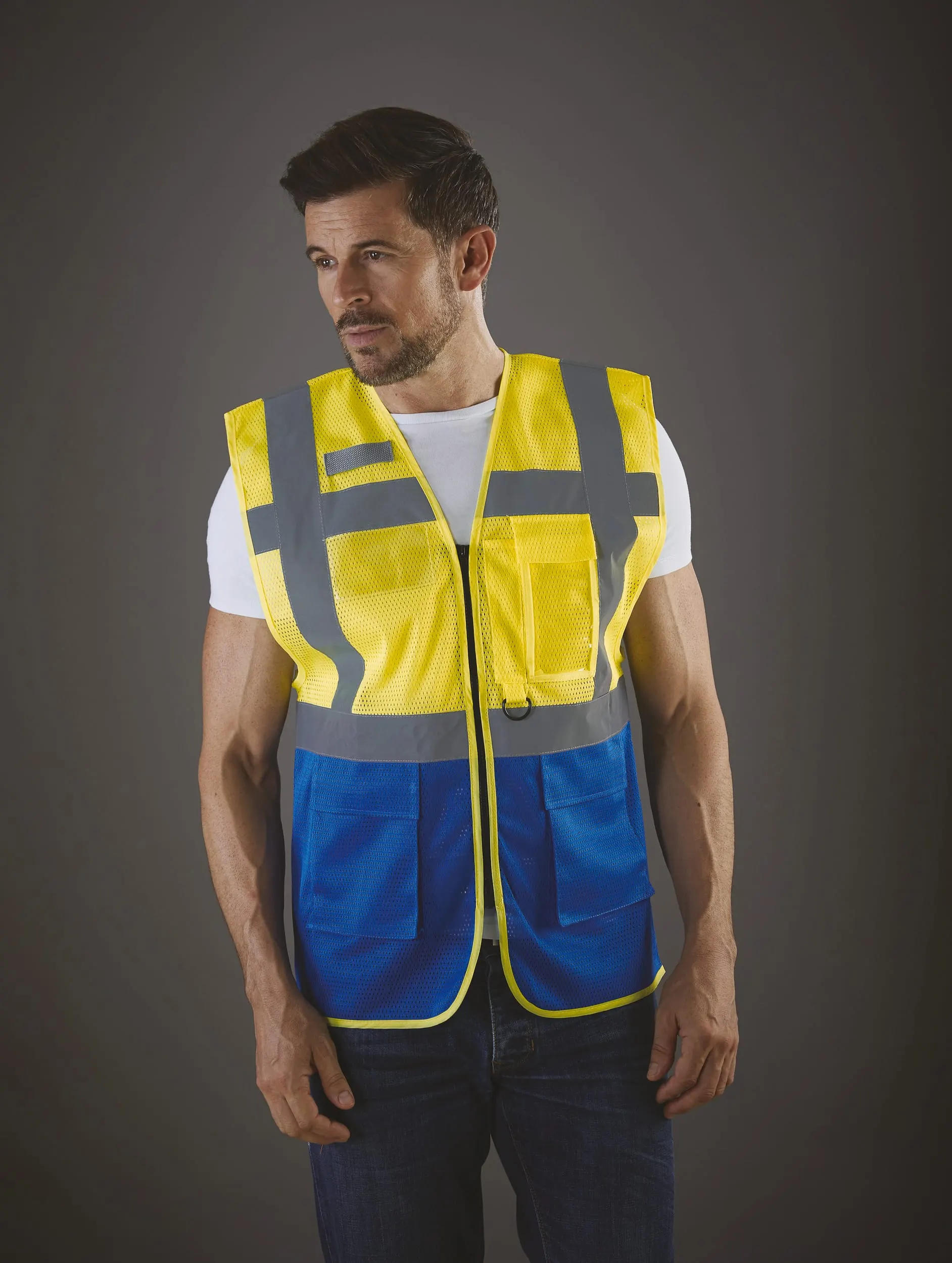 Chaleco Top Cool "Management" Alta Visibilidad