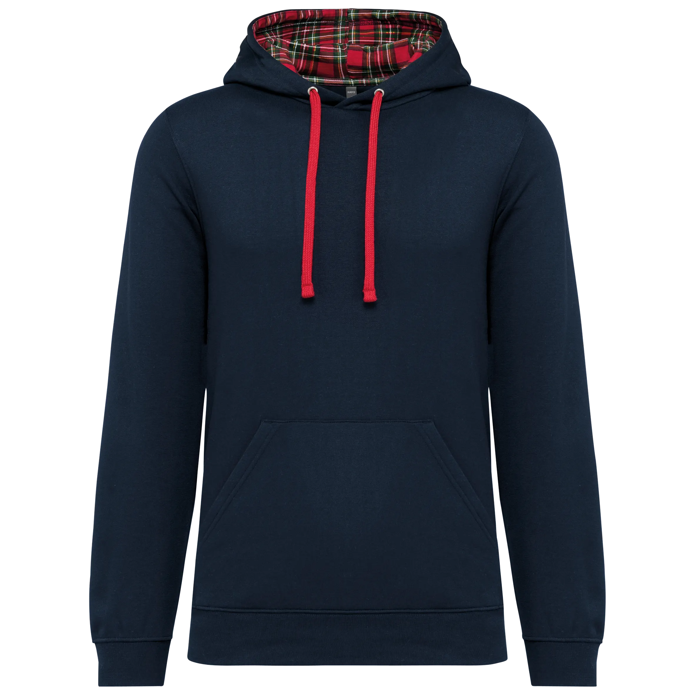 Sudadera con capucha de forro contrastado  - Unisex