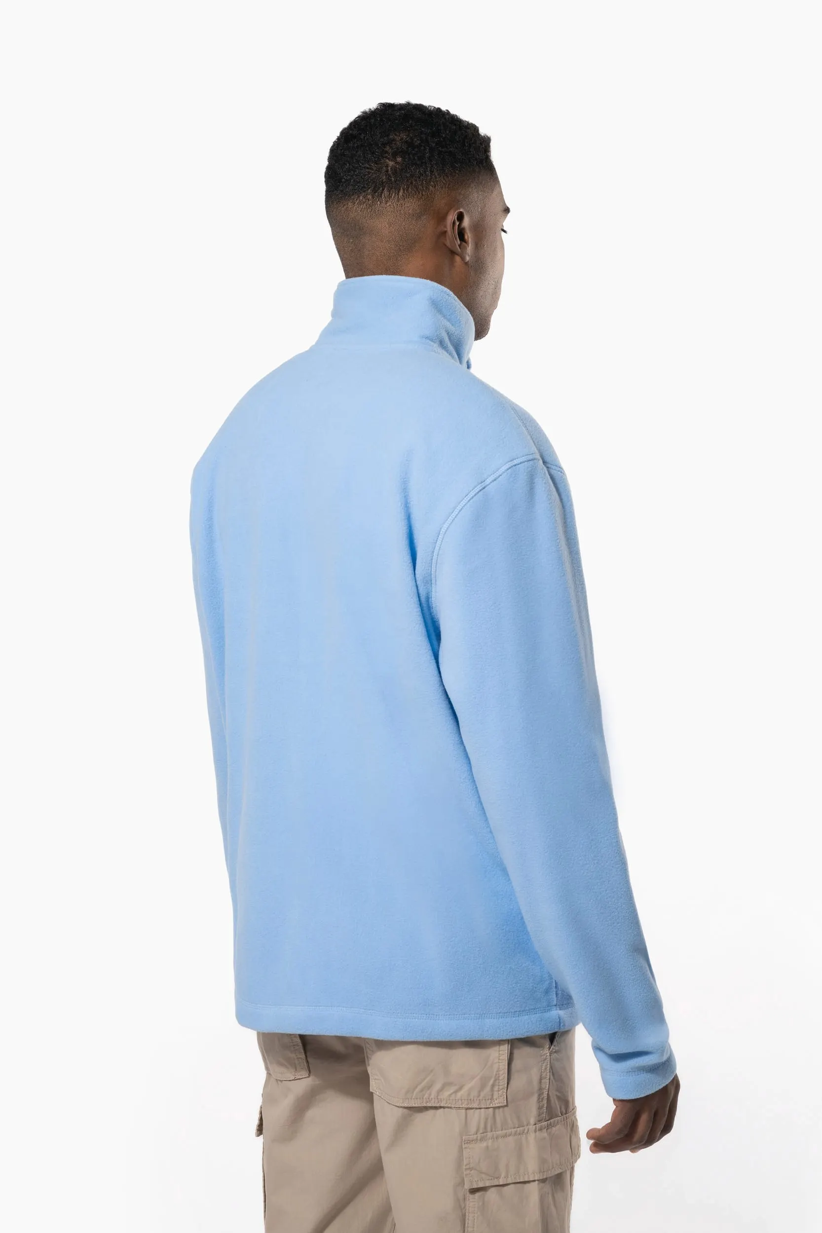 Chaqueta micropolar con cremallera hombre