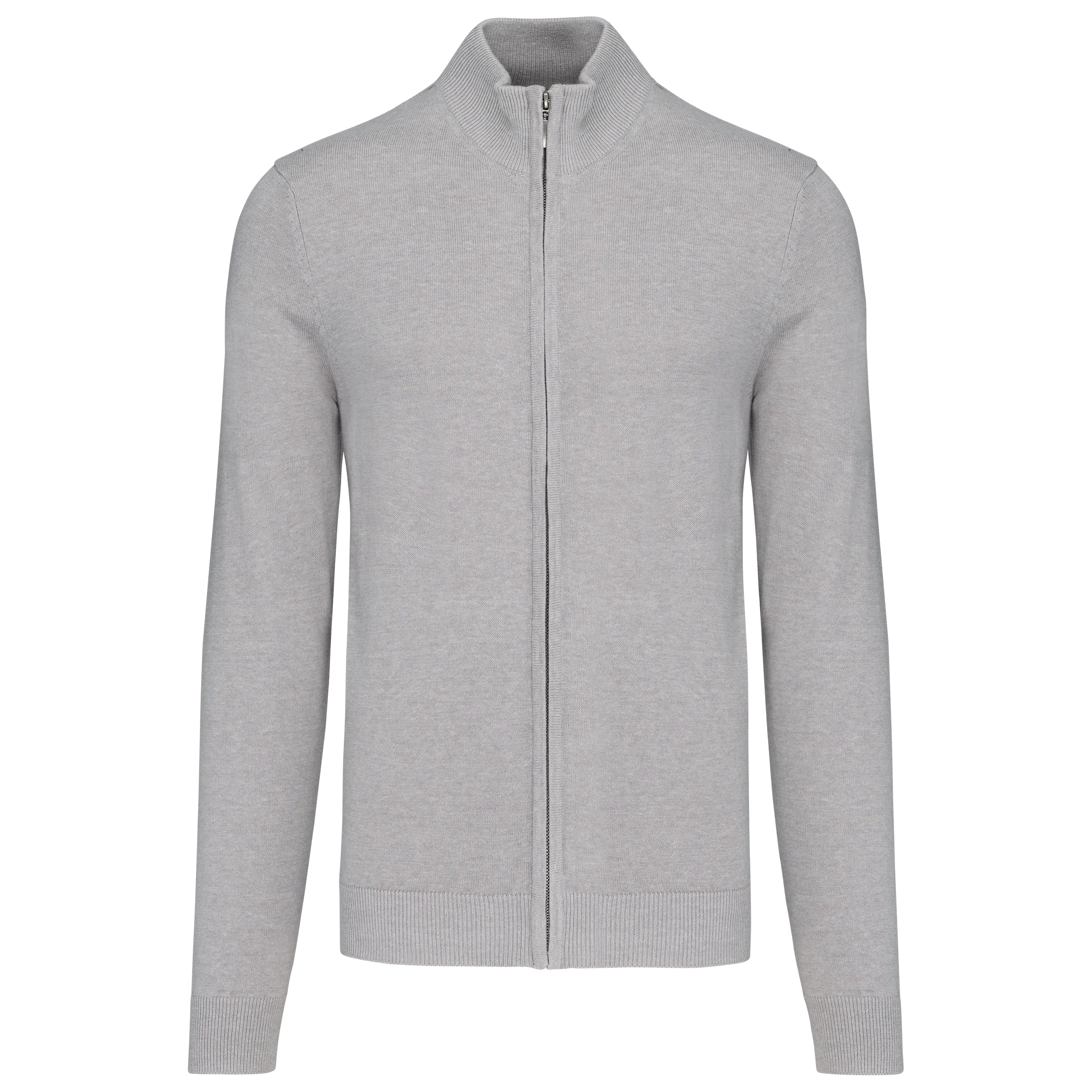 Chaqueta de punto con cremallera hombre