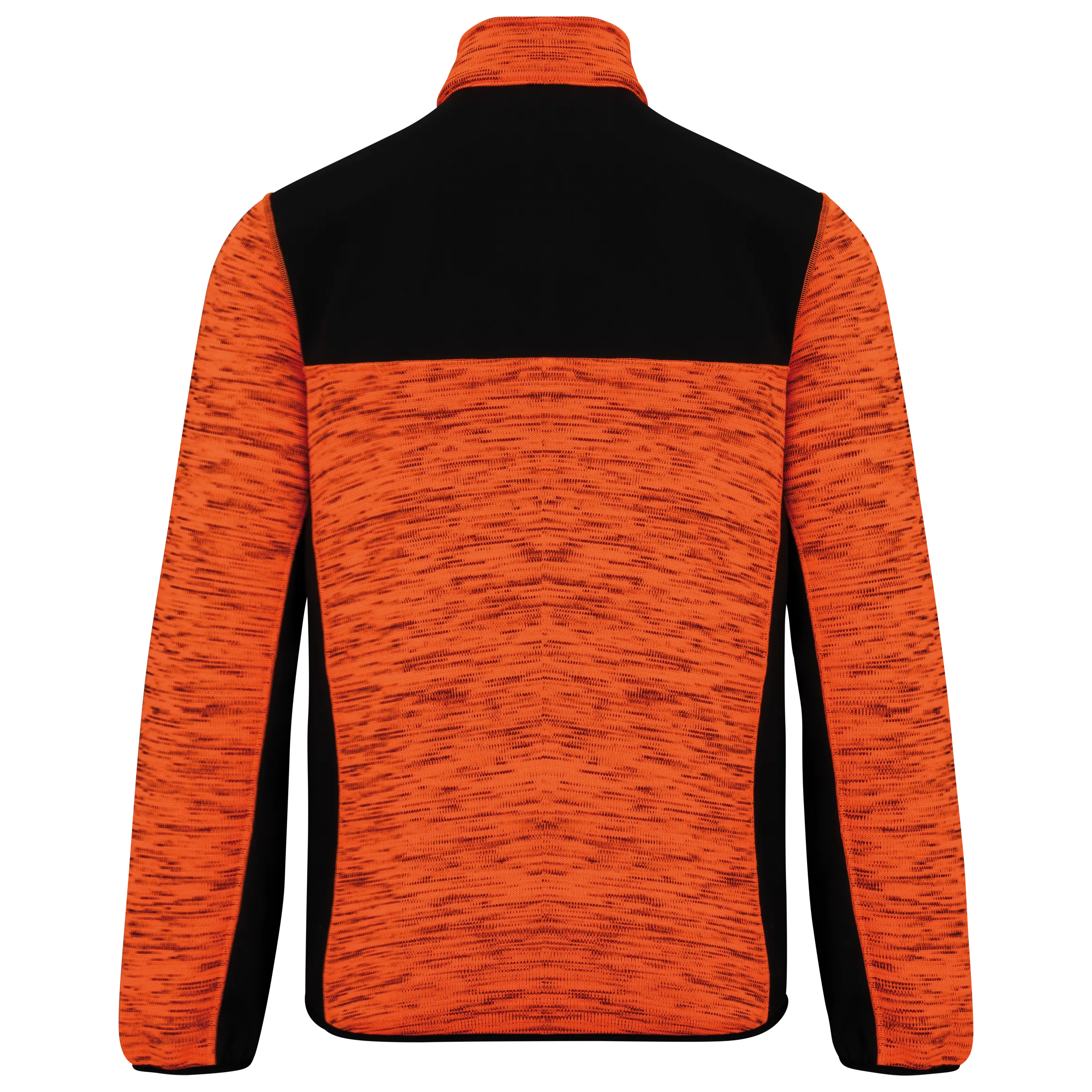 Fluorescent Orange Melange / Black