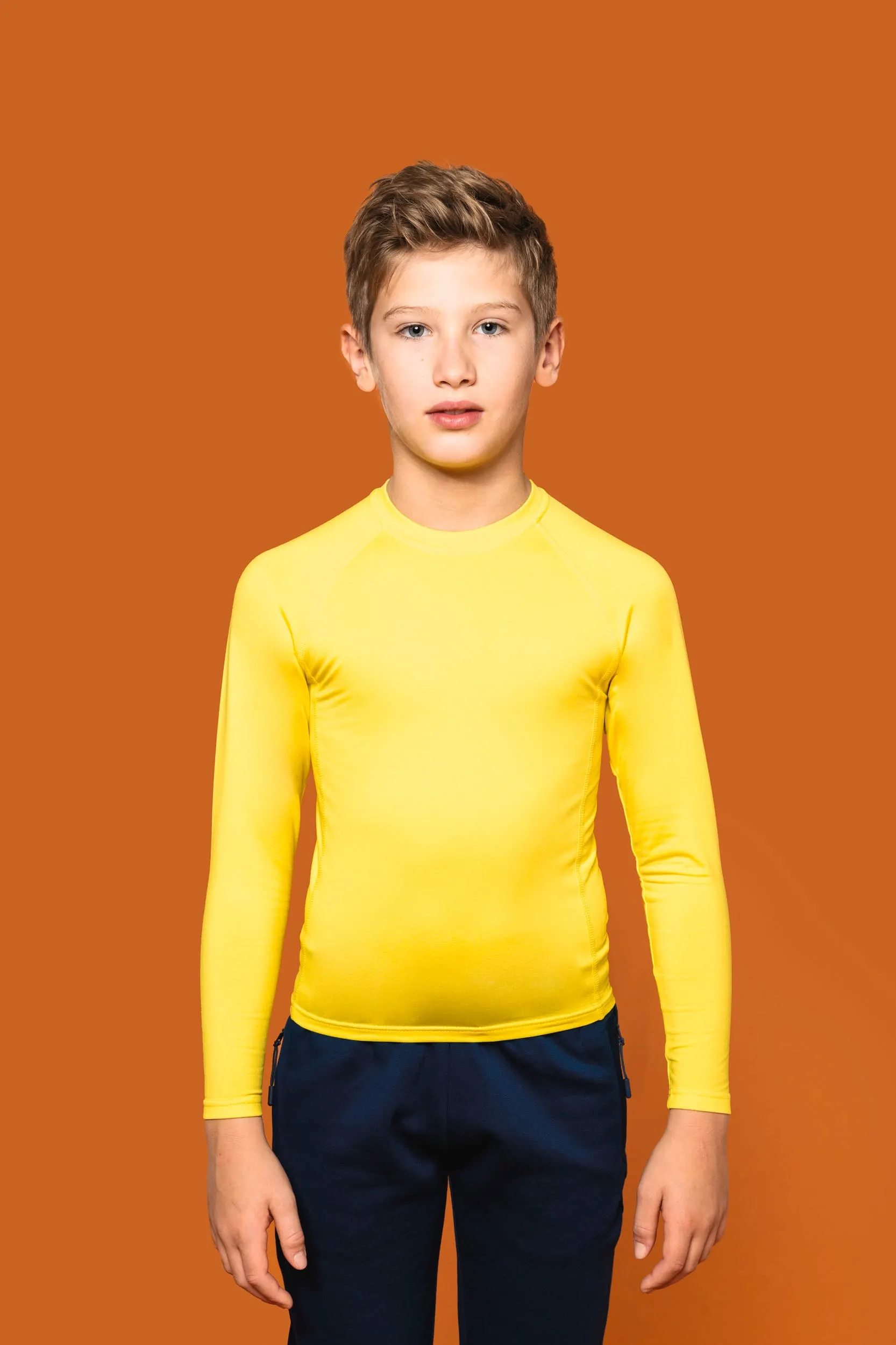 Camiseta segunda piel manga larga niño