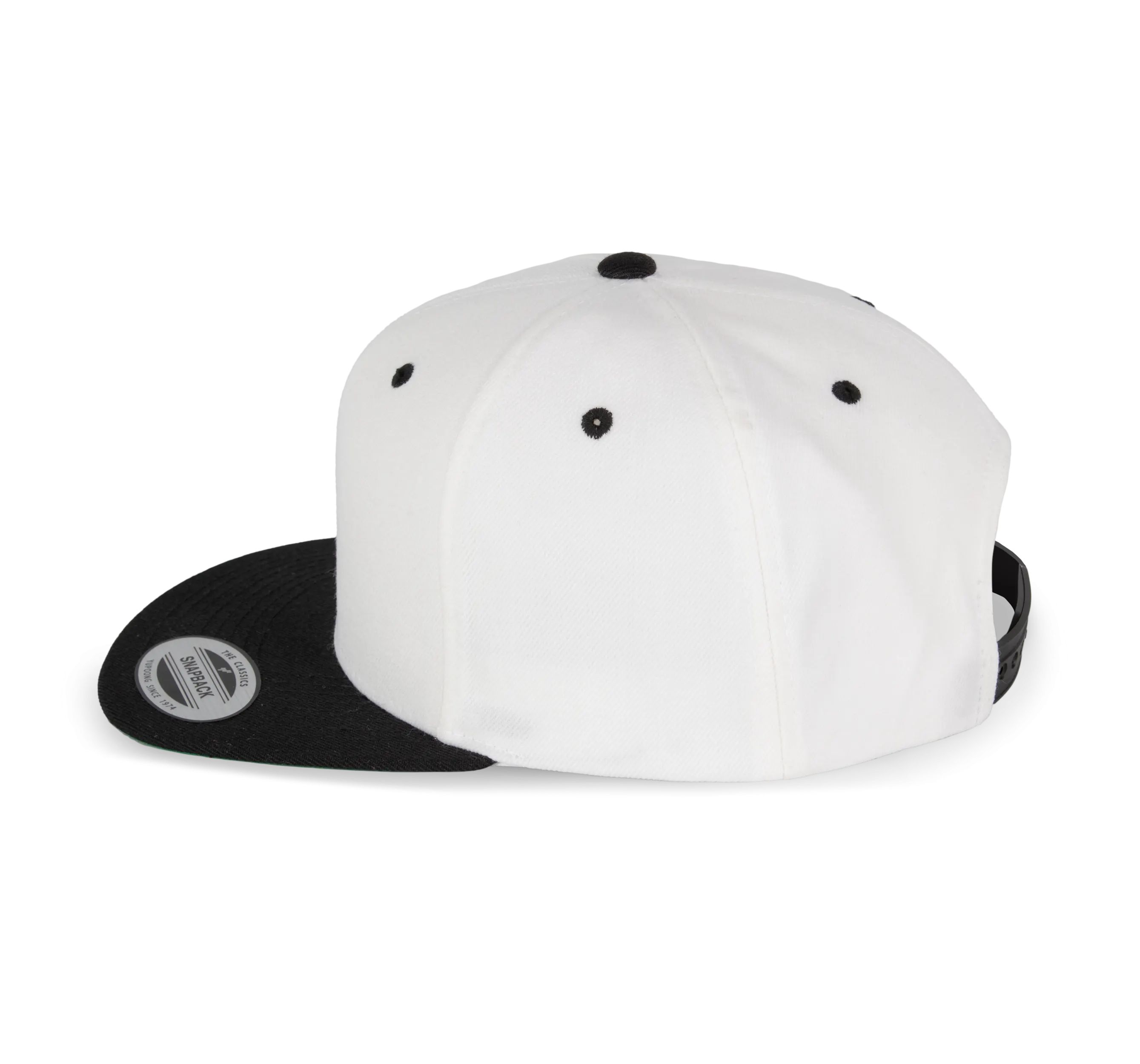 Gorra visera plana - 6 paneles